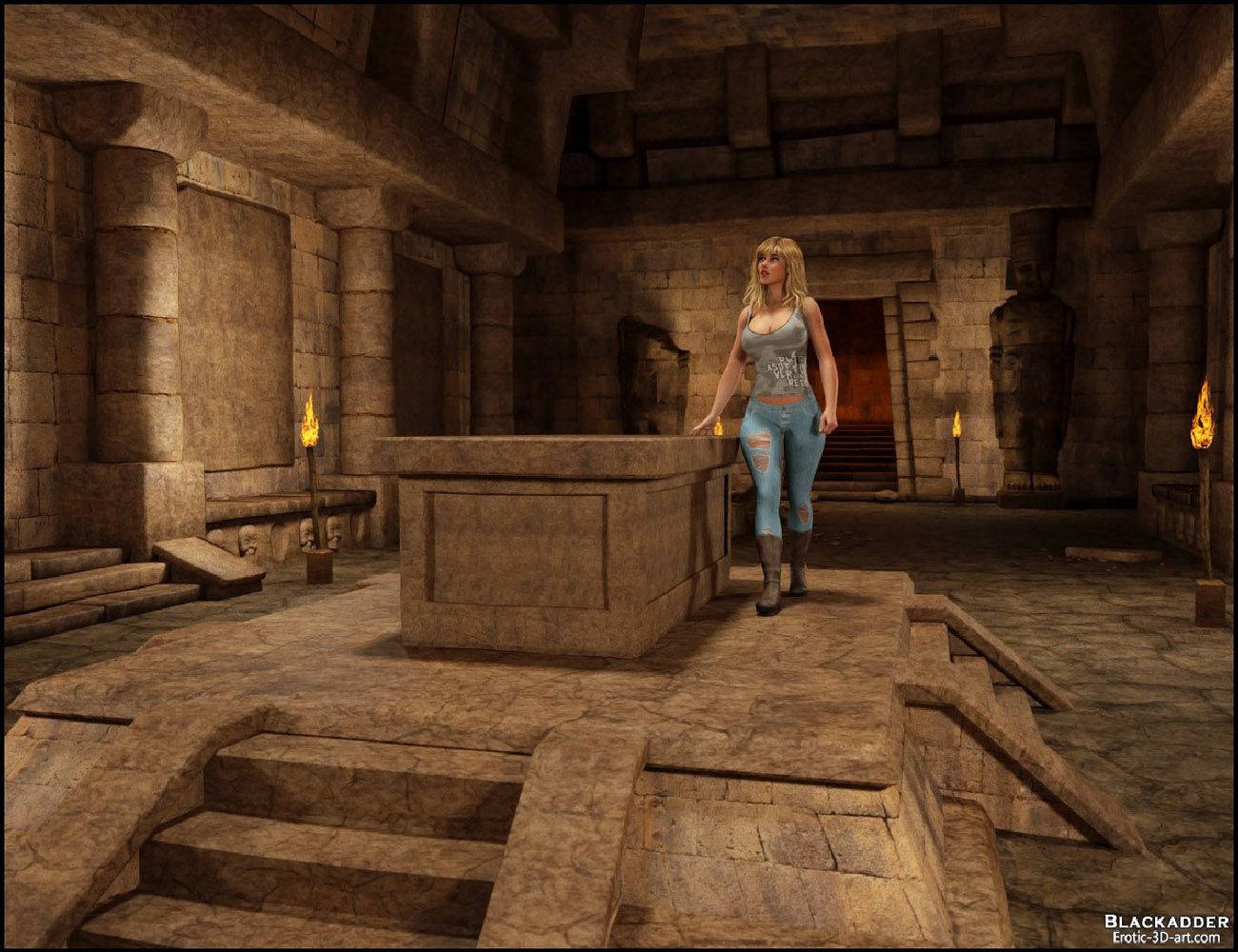 The Trip To Egypt – Skyla, Gisela [Blackadder] - Chapter 1 — Page 4