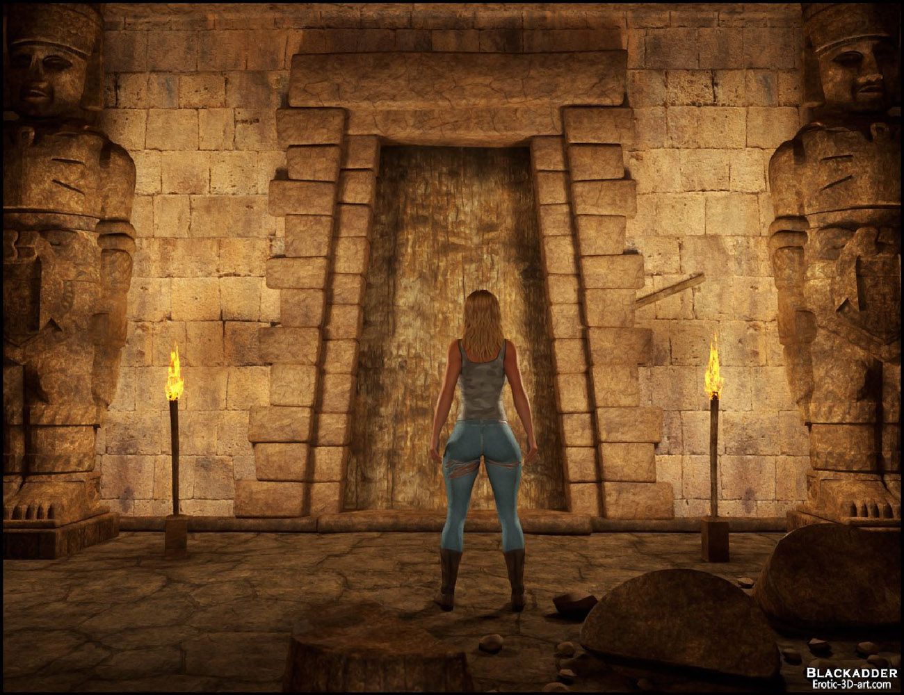 The Trip To Egypt – Skyla, Gisela [Blackadder] - Chapter 1 — Page 5