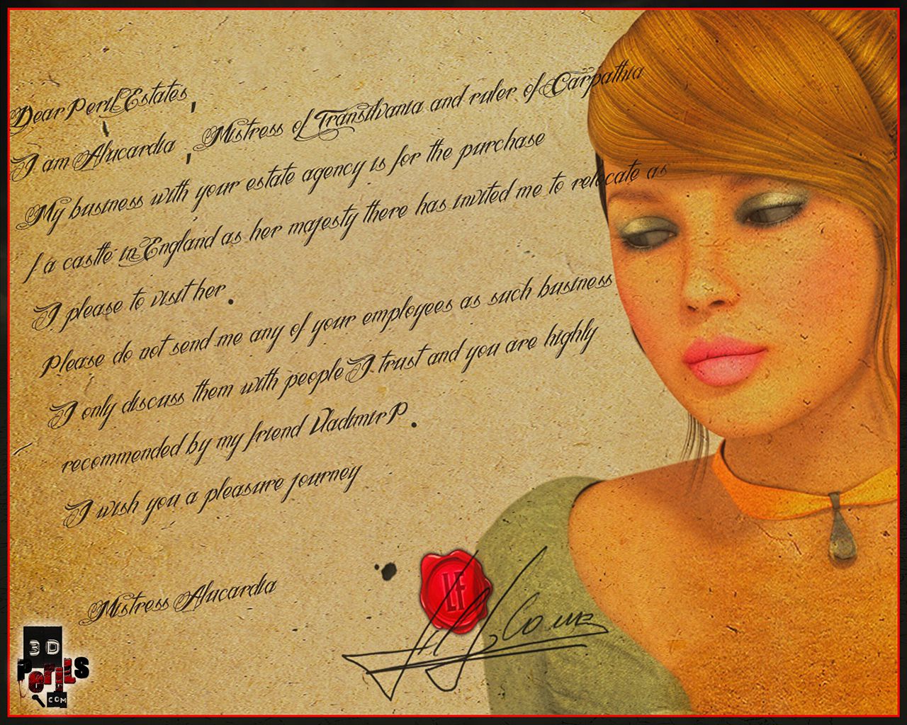 The Legend Of Alucardia [3D Perils] - Chapter 5 — Page 7