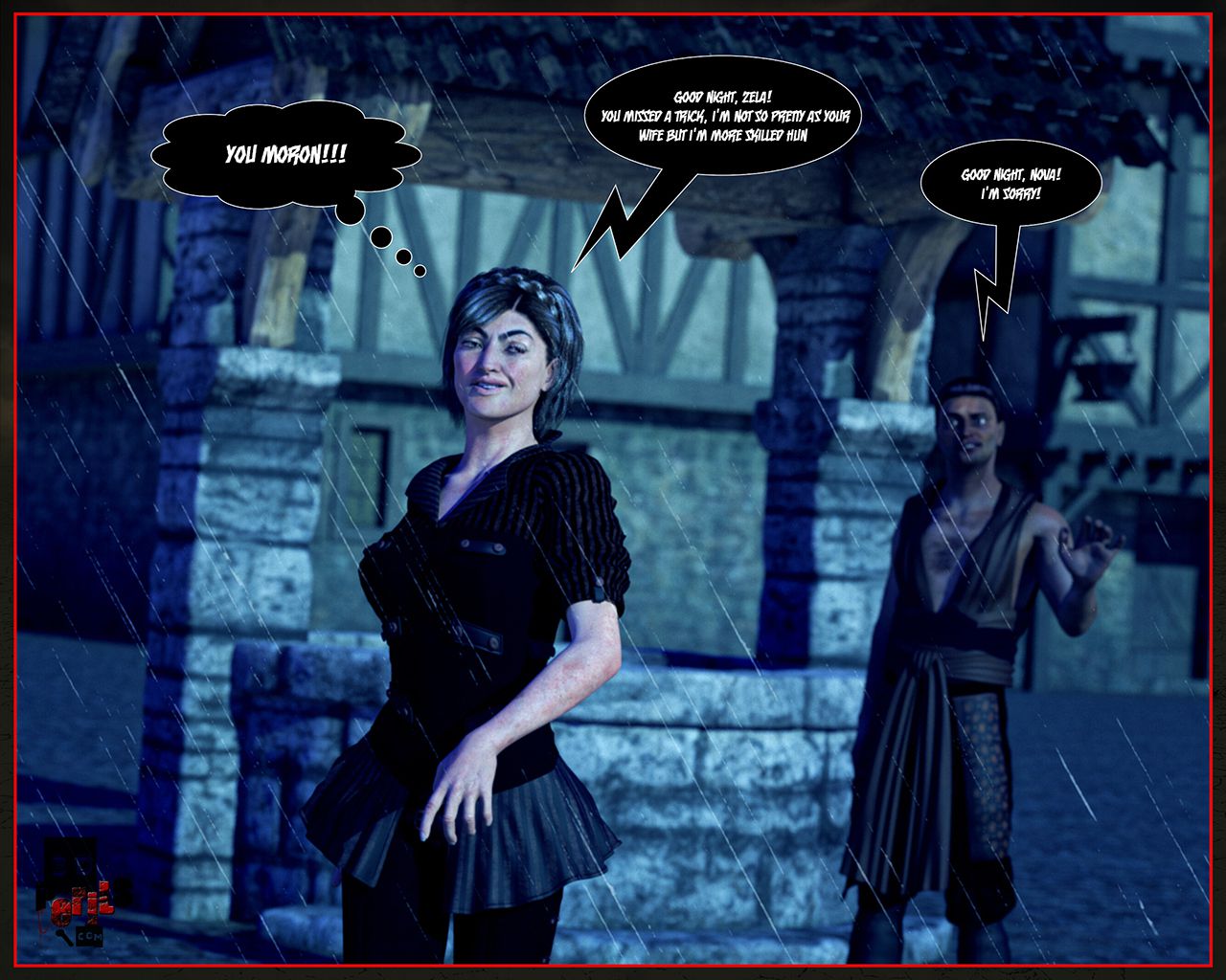 The Legend Of Alucardia [3D Perils] - Chapter 1 — Page 13