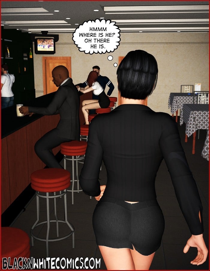 Busty Detective [BlackonWhite3D] - Chapter 1 — Page 23
