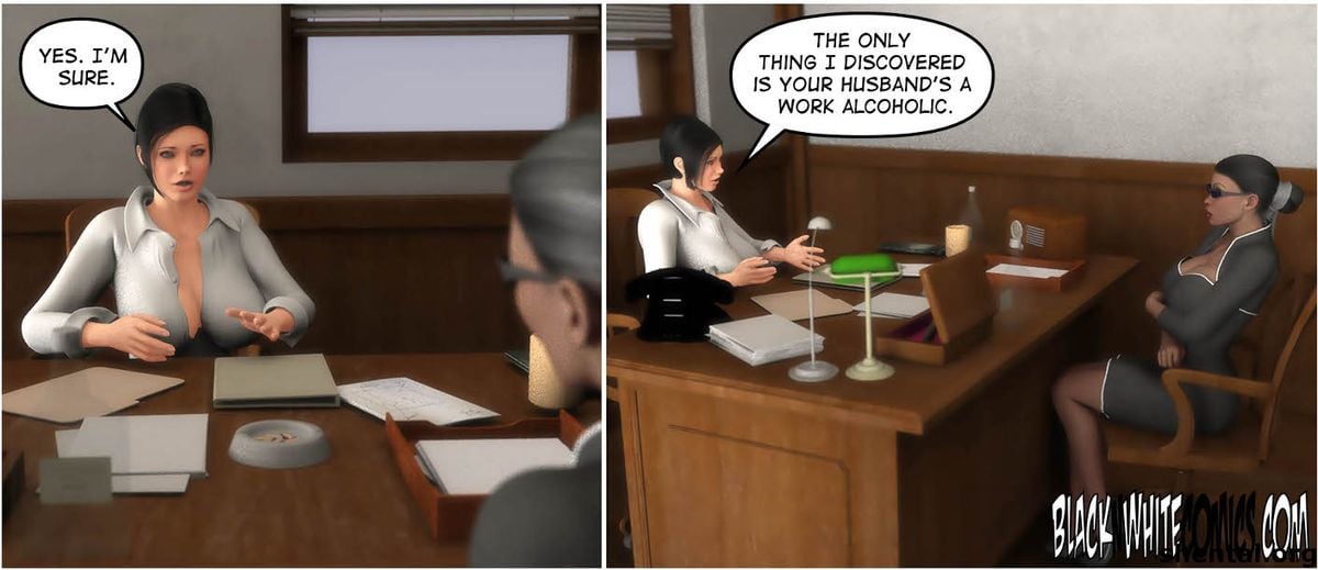 Busty Detective [BlackonWhite3D] - Chapter 1 — Page 72