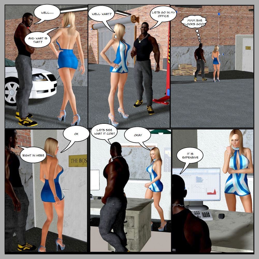 Car Service [BlackonWhite3D] - Chapter 1 — Page 5