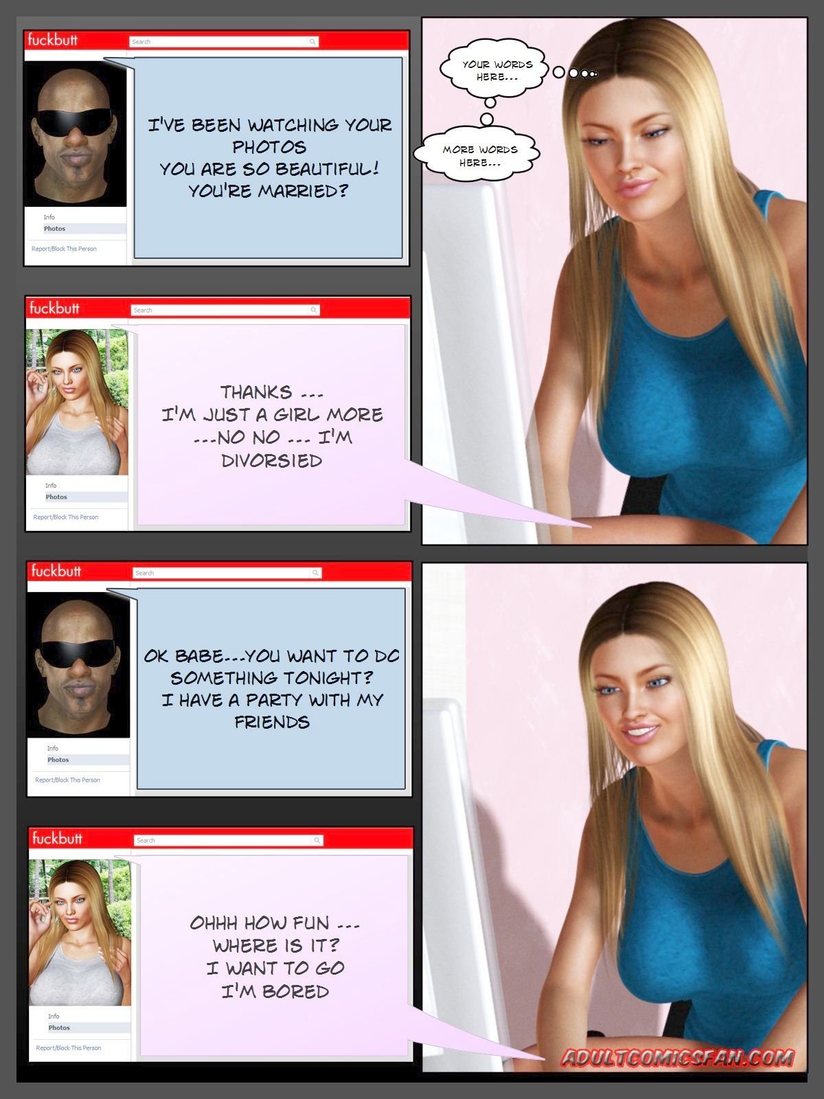 Forgot Your Pills [BlackonWhite3D] - Chapter 1 — Page 5