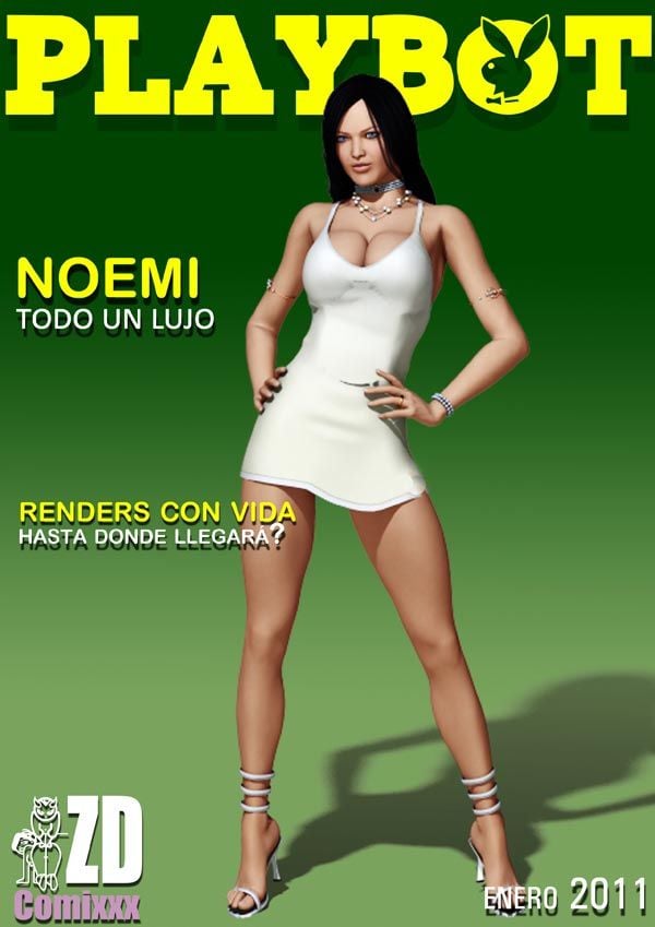 Pinups [BlackonWhite3D] - Chapter 1 — Page 9