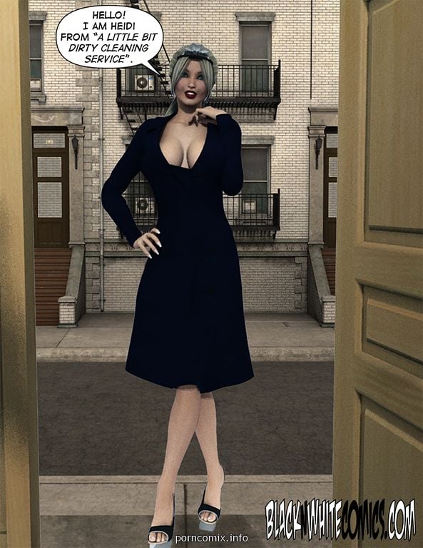 Maid Service [BlackonWhite3D] - Chapter 1 — Page 10