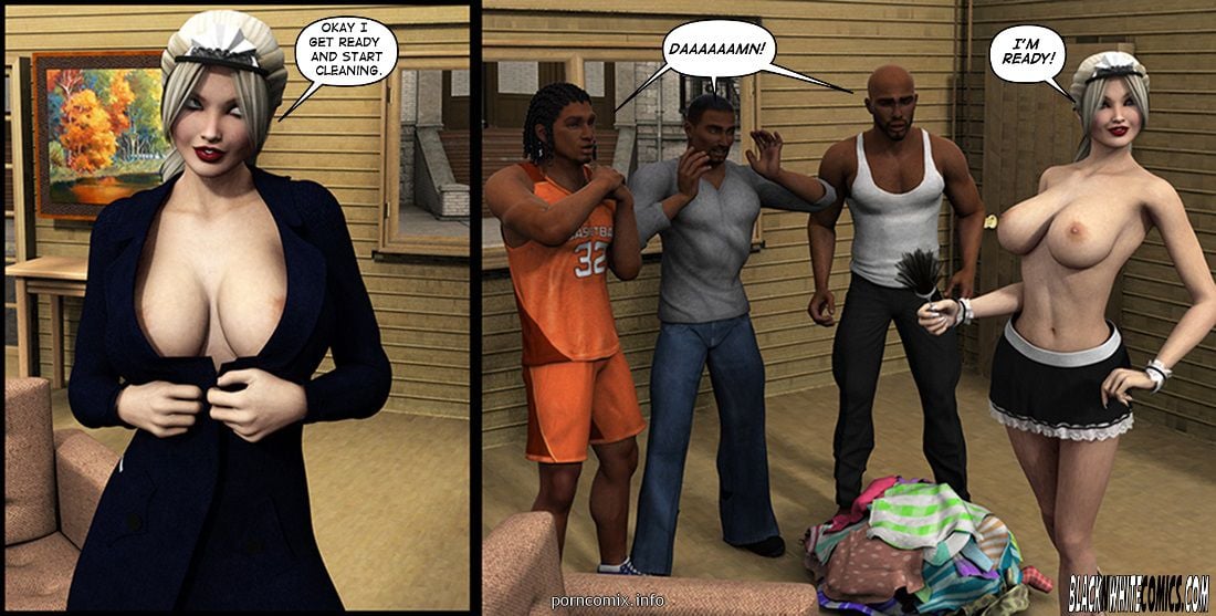 Maid Service [BlackonWhite3D] - Chapter 1 — Page 13