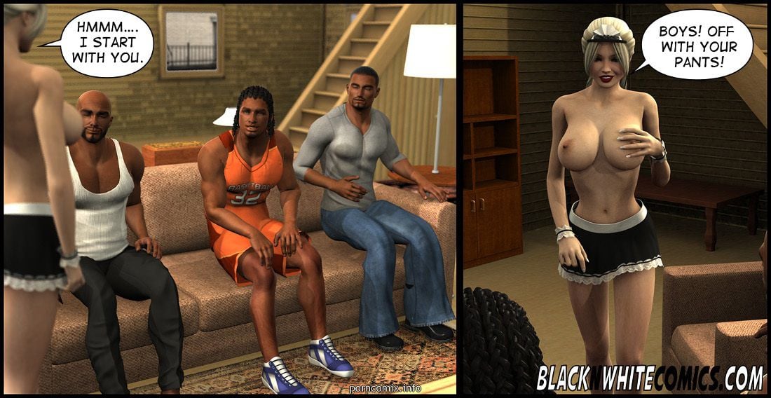 Maid Service [BlackonWhite3D] - Chapter 1 — Page 21