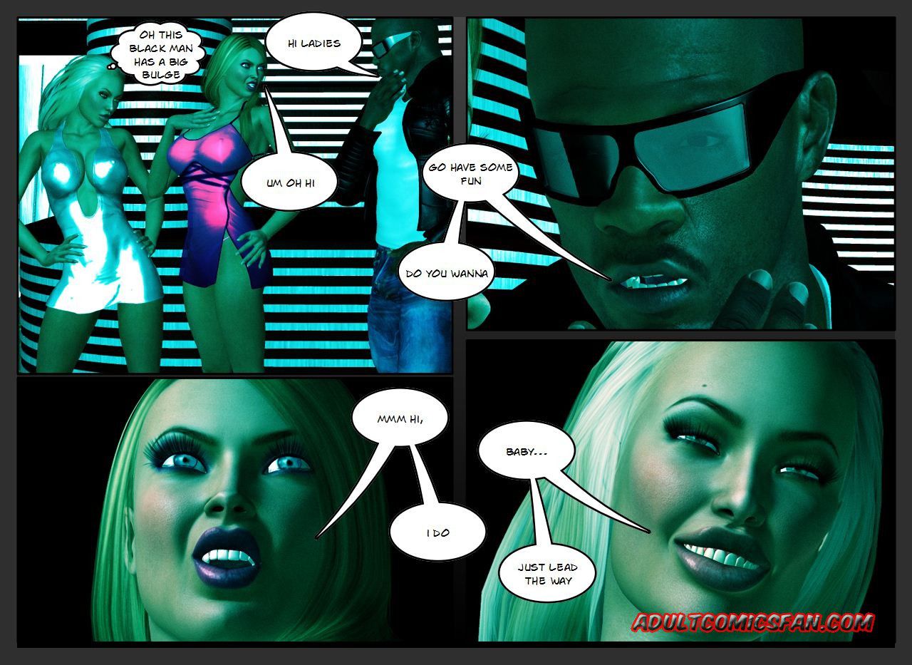 Three Some Party [BlackonWhite3D] - Chapter 1 — Page 4