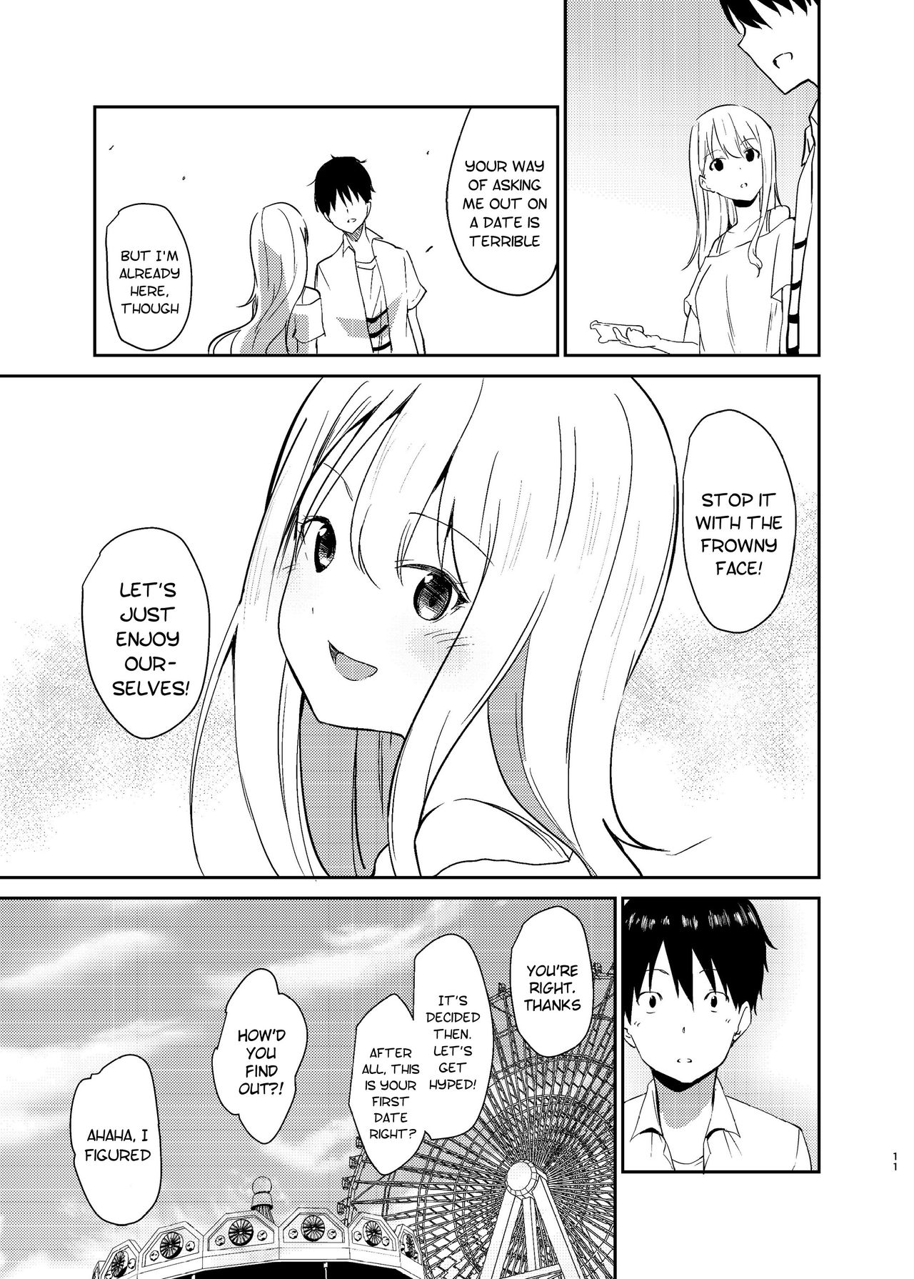 A Lovey Dovey Sex Story with a Cheating Gal [Sekine Hajime] - Chapter 1 — Page 10