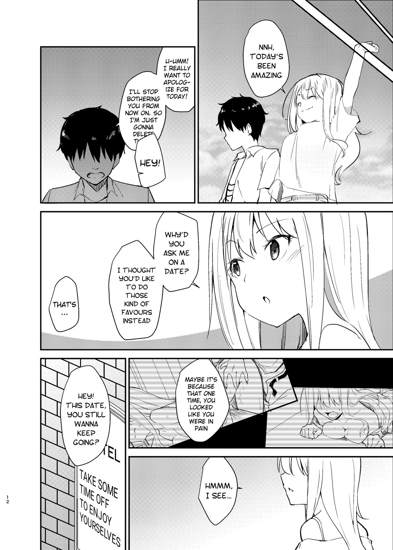 A Lovey Dovey Sex Story with a Cheating Gal [Sekine Hajime] - Chapter 1 — Page 11