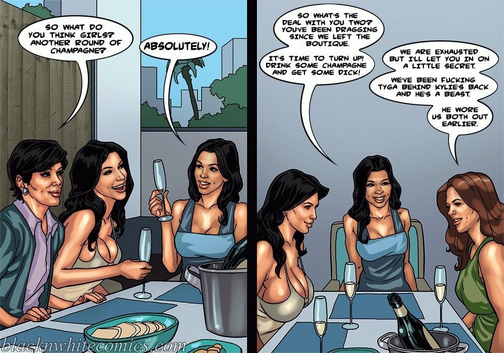 The Karassians (Keeping Up With The Kardashians) [BlackNWhiteComics] - Chapter 2 — Page 106