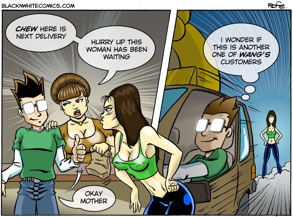 Shrimp Fried Rice [BlackNWhiteComics] - Chapter 1 — Page 23