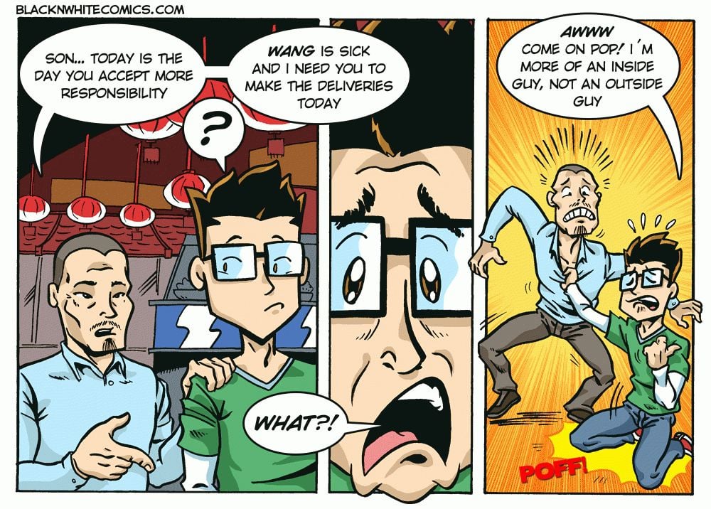 Shrimp Fried Rice [BlackNWhiteComics] - Chapter 1 — Page 5