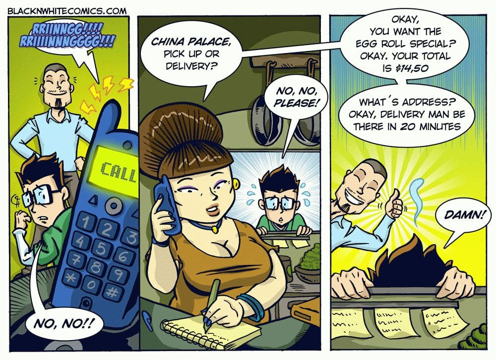 Shrimp Fried Rice [BlackNWhiteComics] - Chapter 1 — Page 6