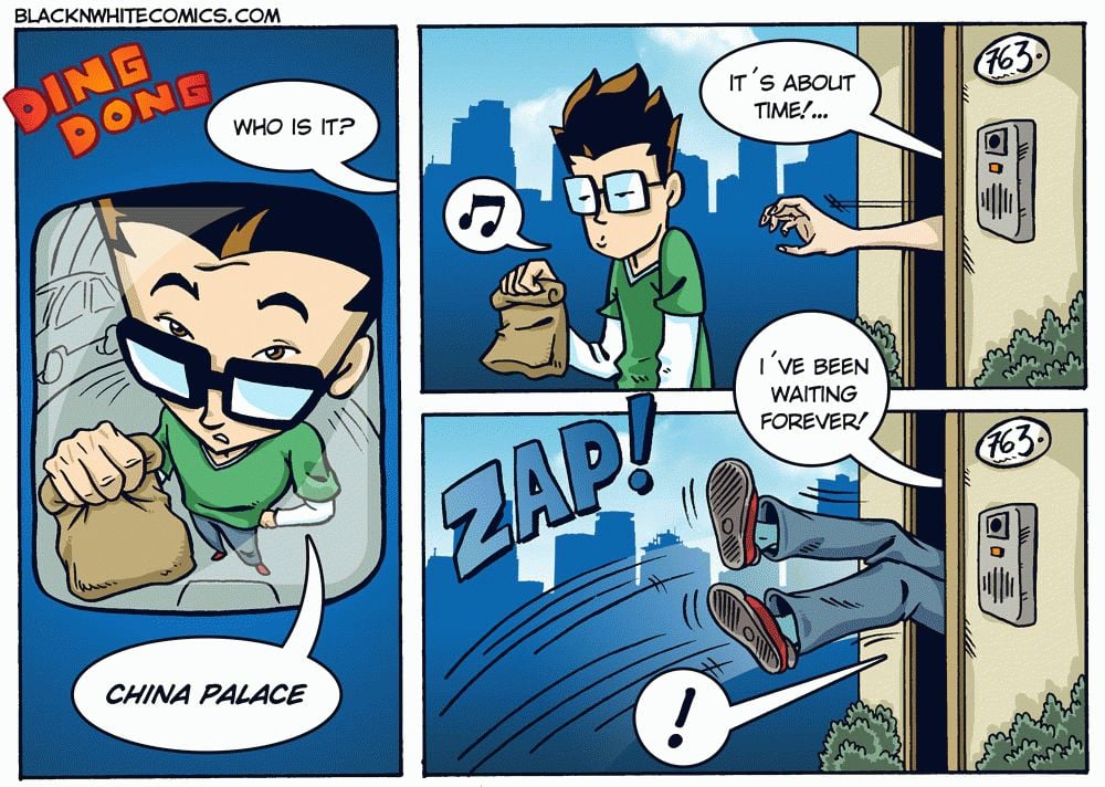 Shrimp Fried Rice [BlackNWhiteComics] - Chapter 1 — Page 8