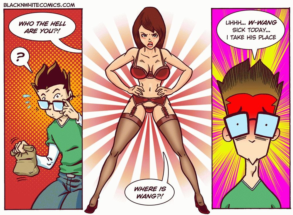 Shrimp Fried Rice [BlackNWhiteComics] - Chapter 1 — Page 9