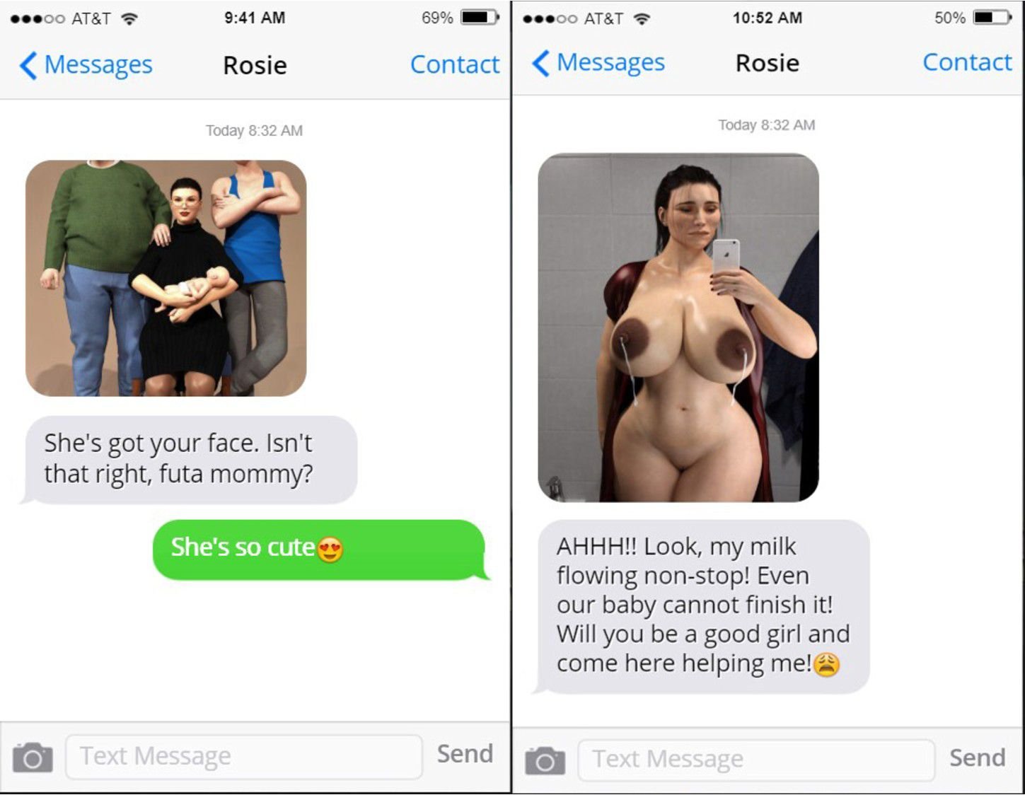 FUTA Breeding Slave [Serge3DX] - Chapter 1 — Page 77