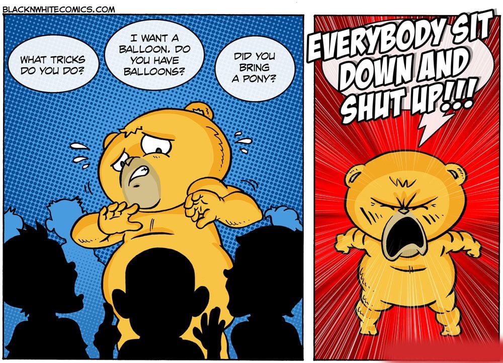 TED [BlackNWhiteComics] - Chapter 1 — Page 10