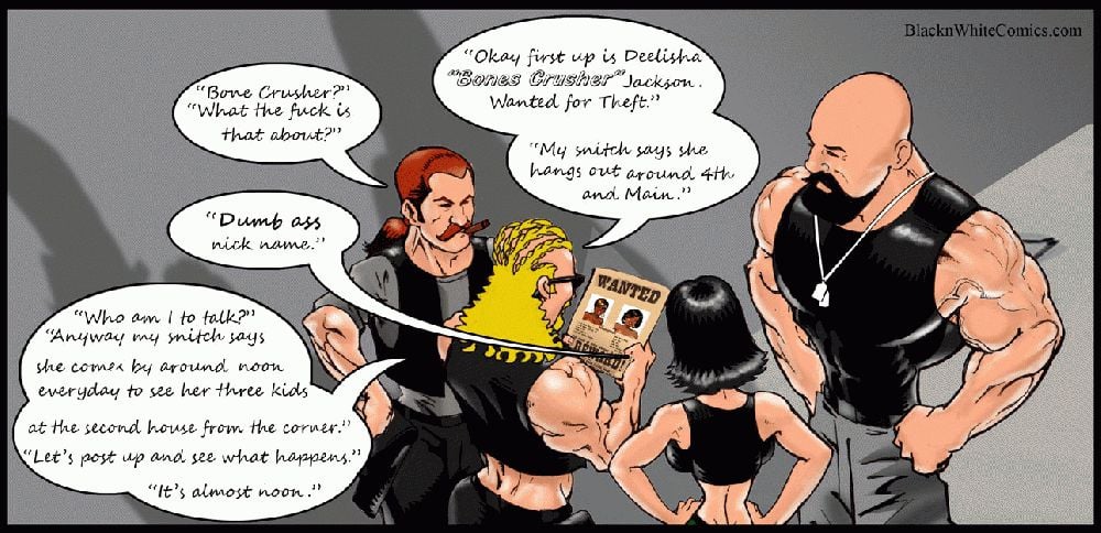 WOLF [BlackNWhiteComics] - Chapter 1 — Page 4