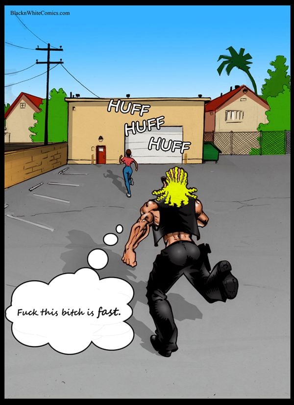 WOLF [BlackNWhiteComics] - Chapter 1 — Page 8