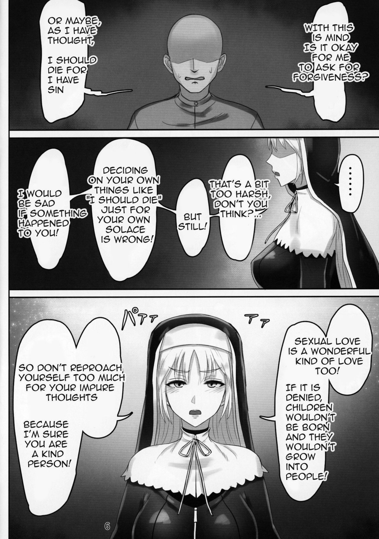 The Confessional With The Open Window (Sister Cleaire) [Sukumo] - Chapter 1 — Page 5