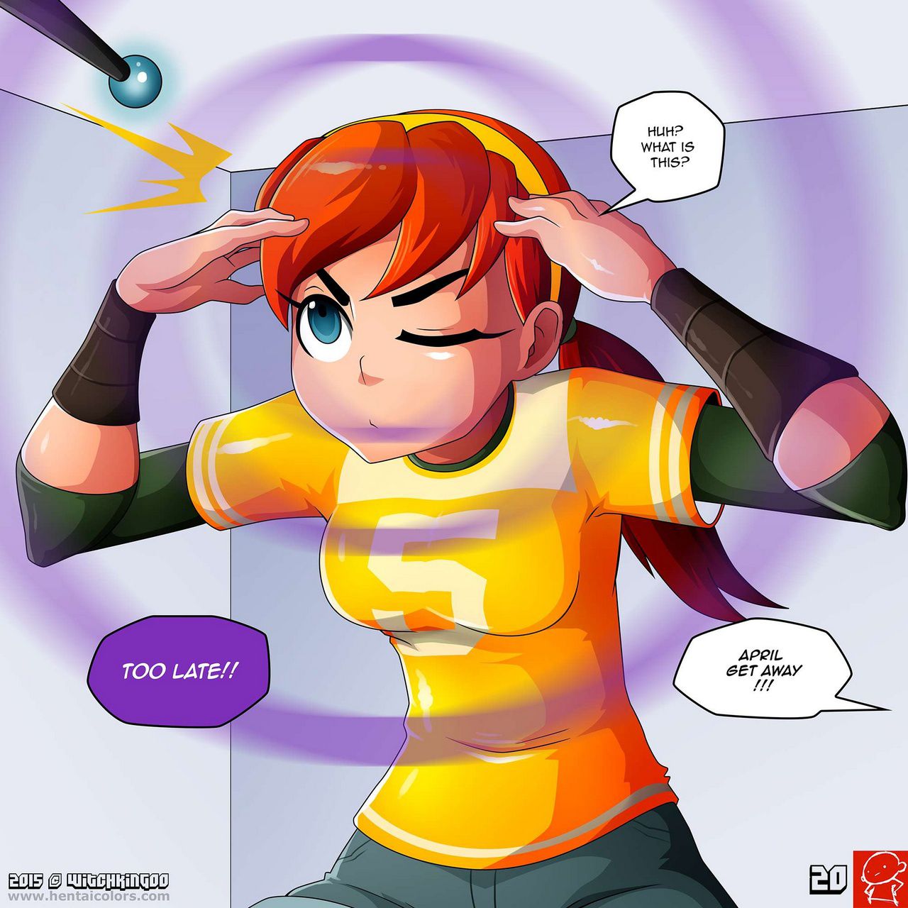 April O’Neil (Teenage Mutant Ninja Turtles) [WitchKing00] - Chapter 2 — Page 21
