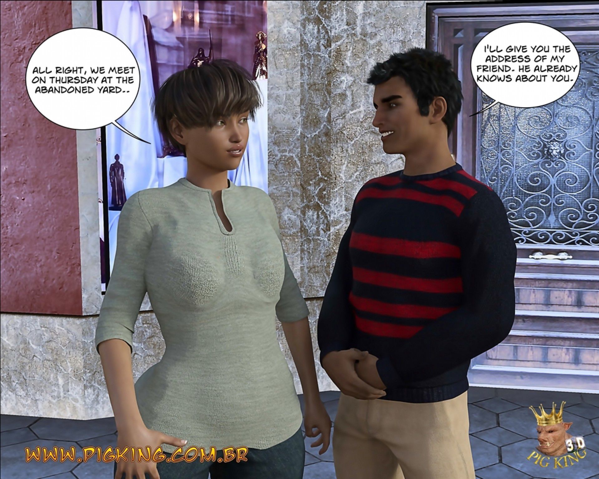 Help Me! – Cristiano, Leonard [PigKing] - Chapter 1 — Page 10