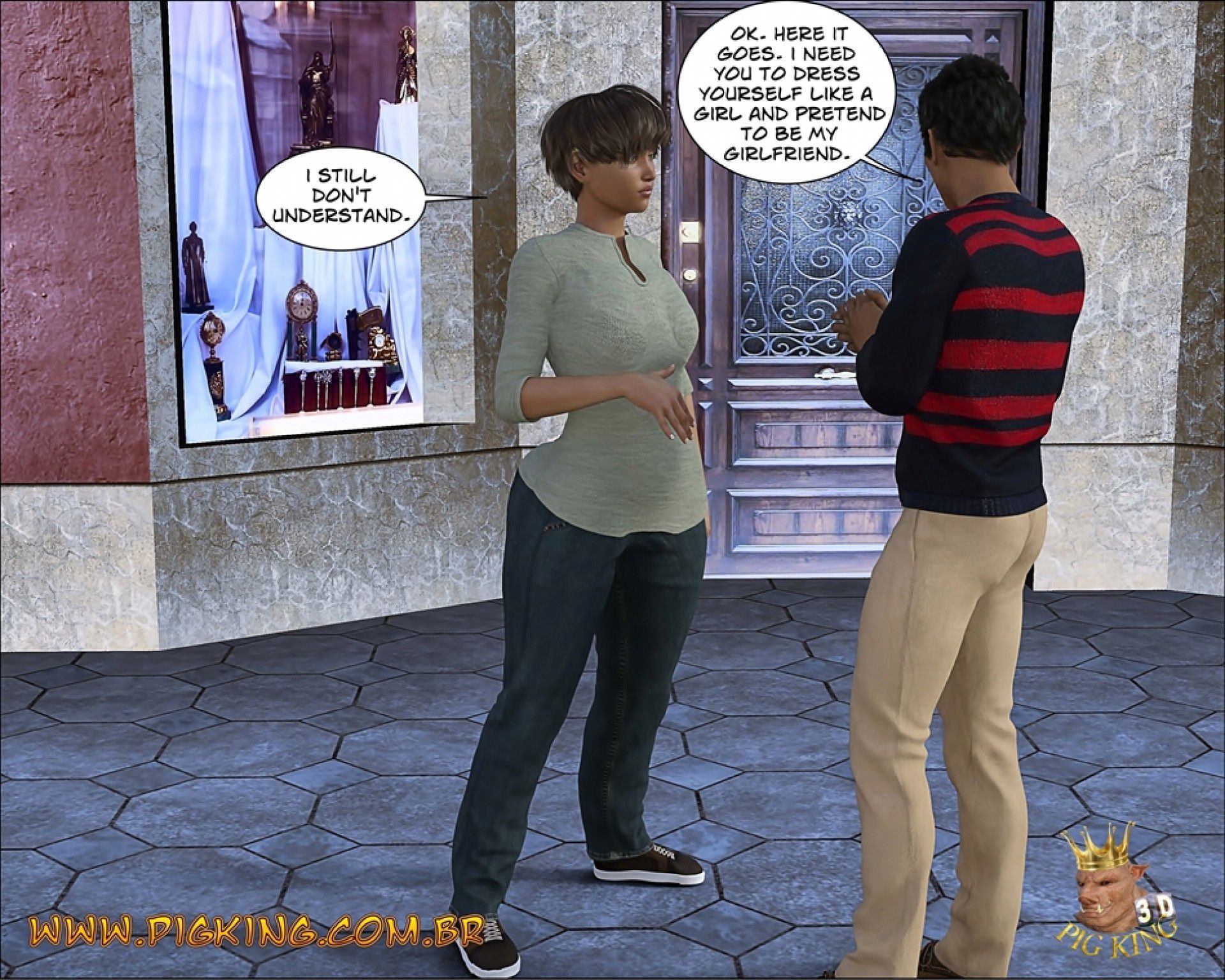 Help Me! – Cristiano, Leonard [PigKing] - Chapter 1 — Page 5