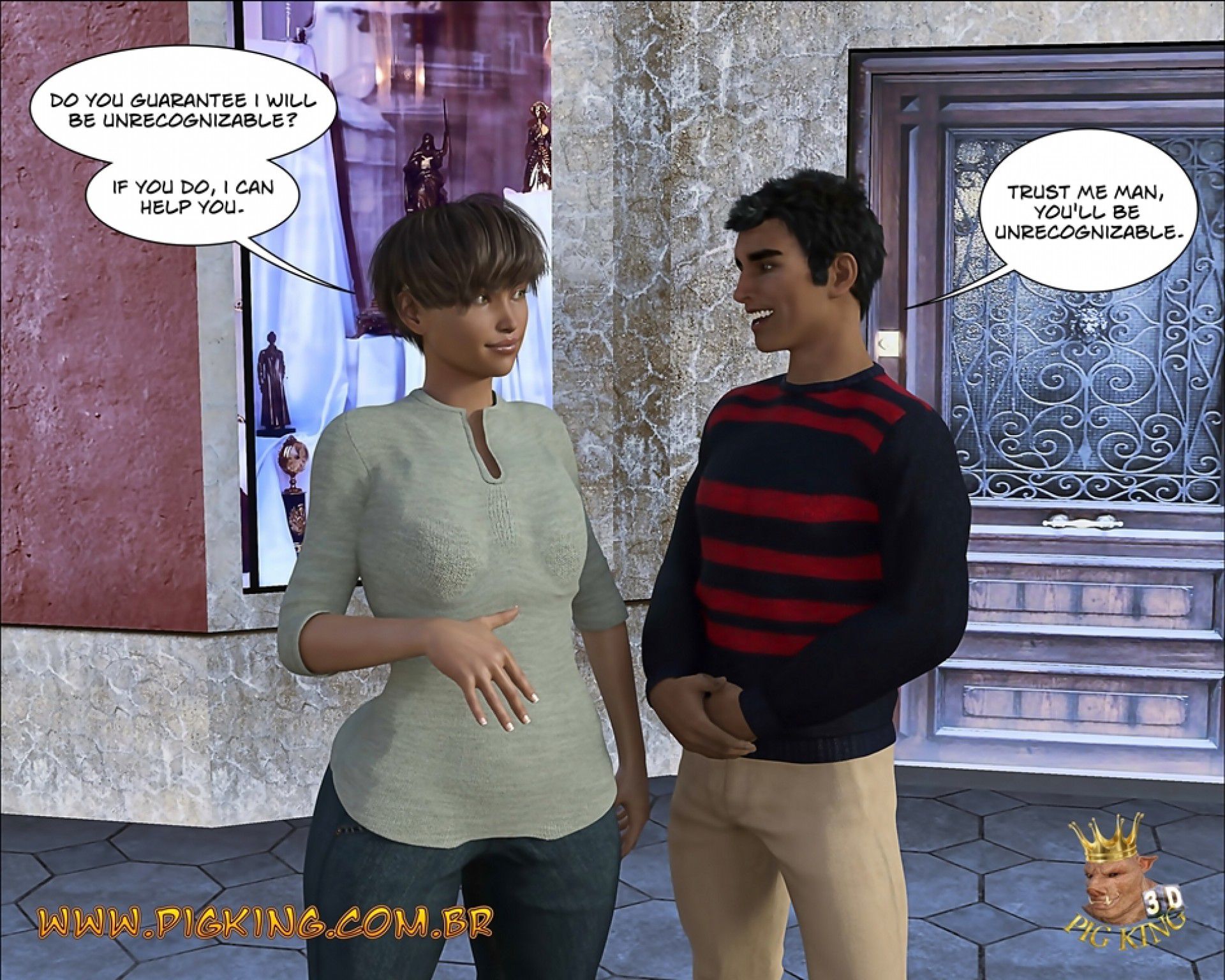 Help Me! – Cristiano, Leonard [PigKing] - Chapter 1 — Page 9