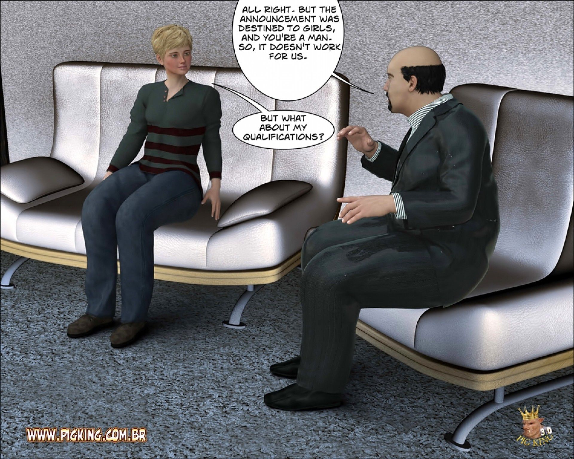 No Vacancies! – Leonard [PigKing] - Chapter 1 — Page 9