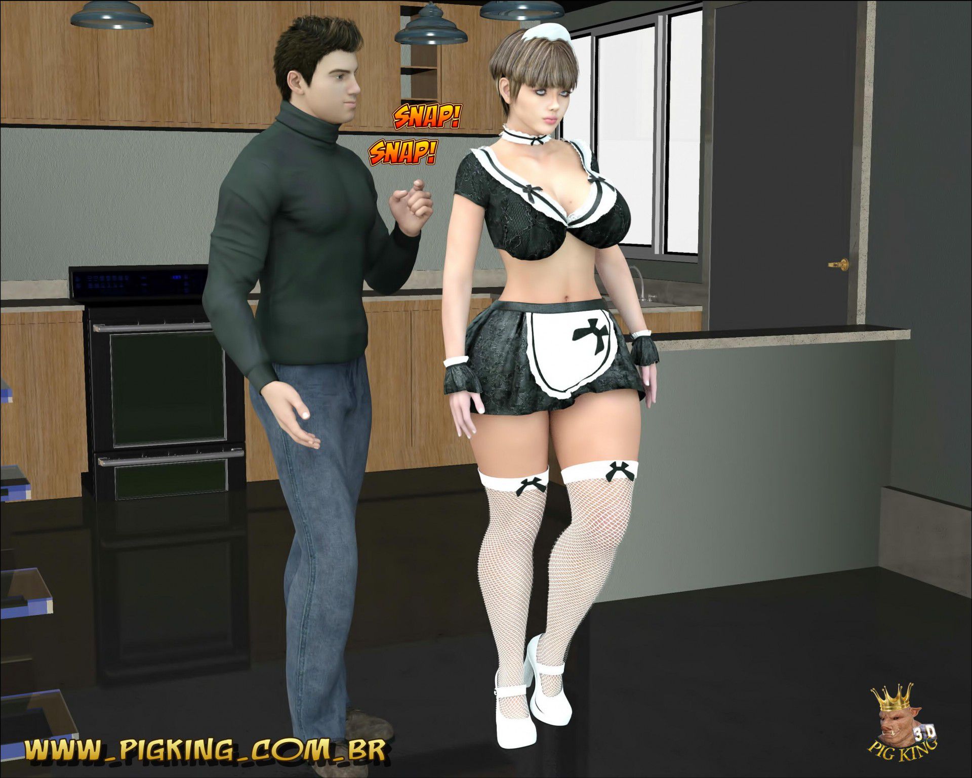 The Maid – Melani [PigKing] - Chapter 1 — Page 39