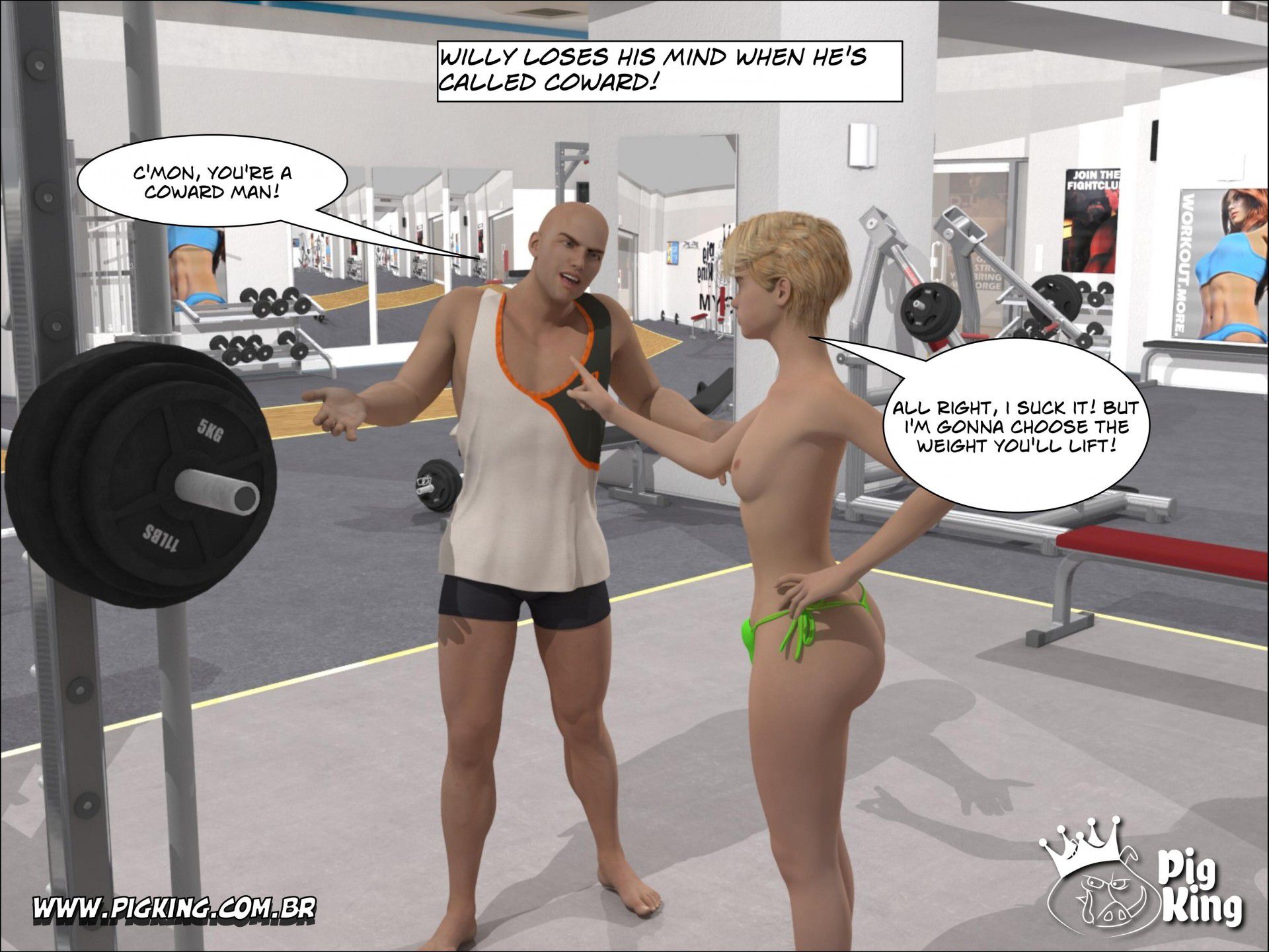 Extreme Personal – Nininho, Chaiene , Willy [PigKing] - Chapter 2 — Page 47