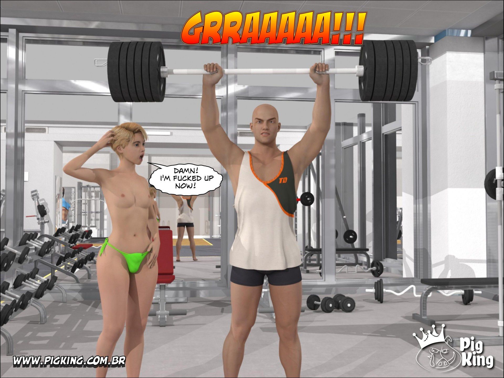 Extreme Personal – Nininho, Chaiene , Willy [PigKing] - Chapter 2 — Page 50