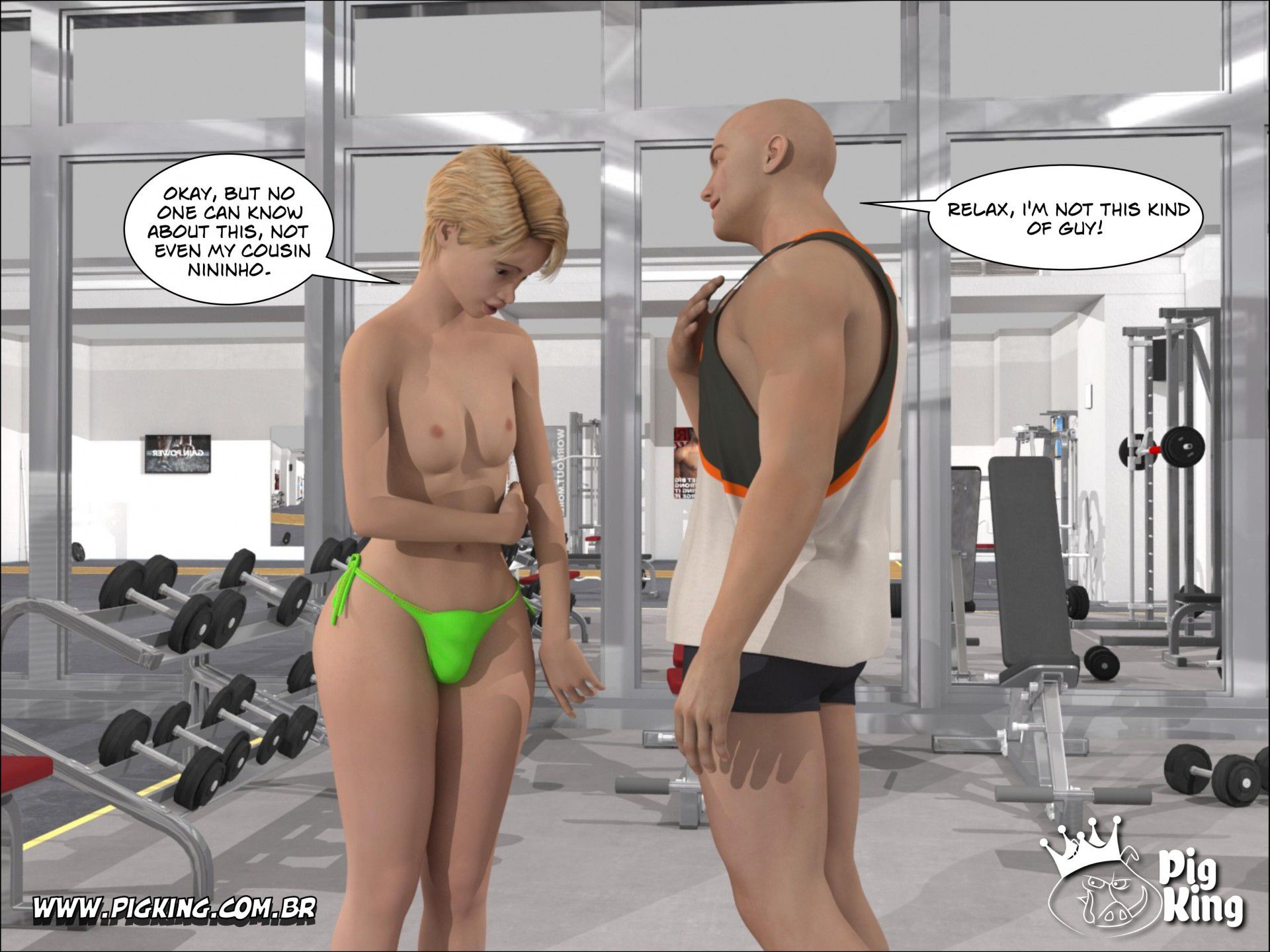 Extreme Personal – Nininho, Chaiene , Willy [PigKing] - Chapter 2 — Page 52