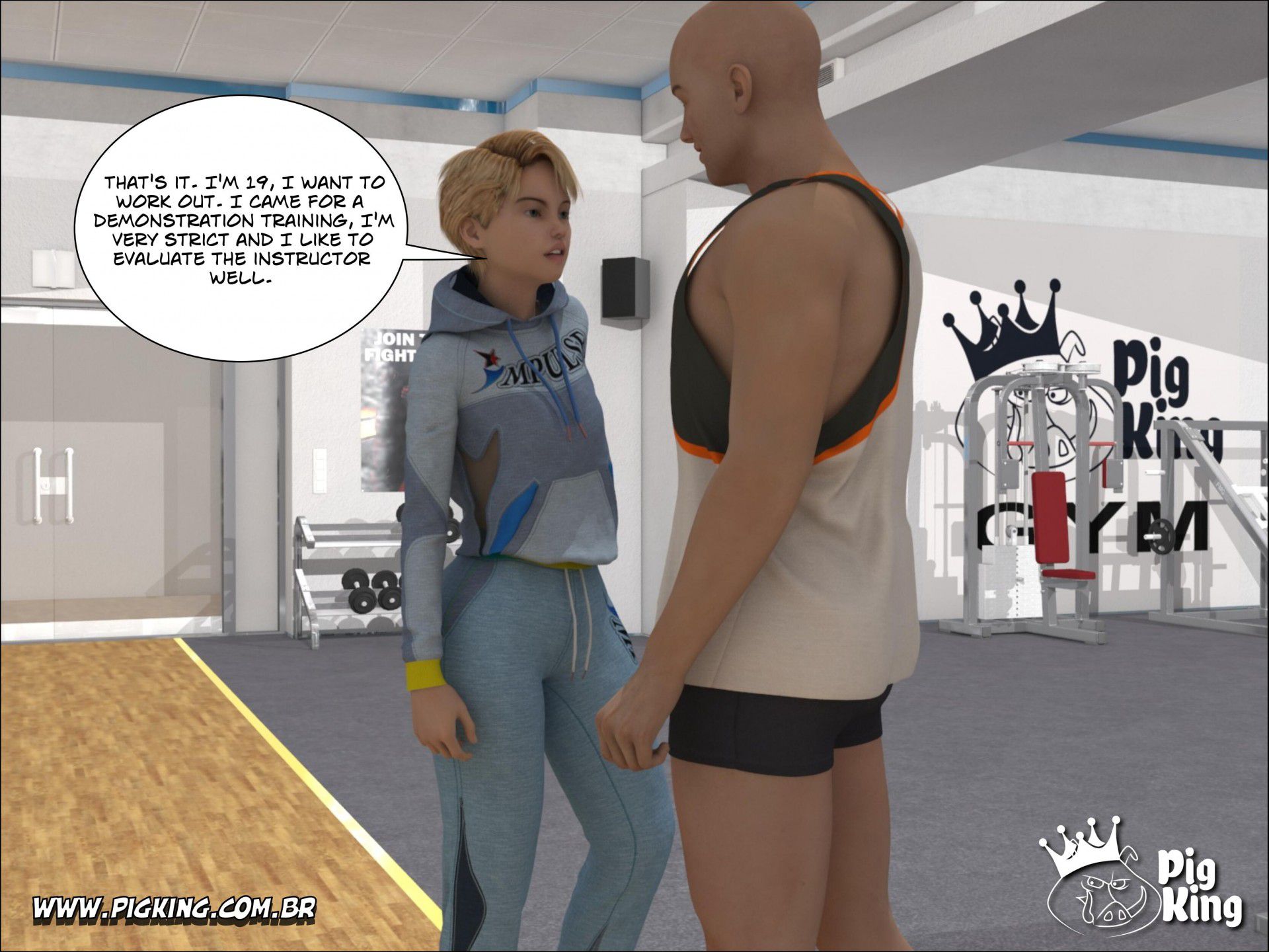 Extreme Personal – Nininho, Chaiene , Willy [PigKing] - Chapter 2 — Page 6