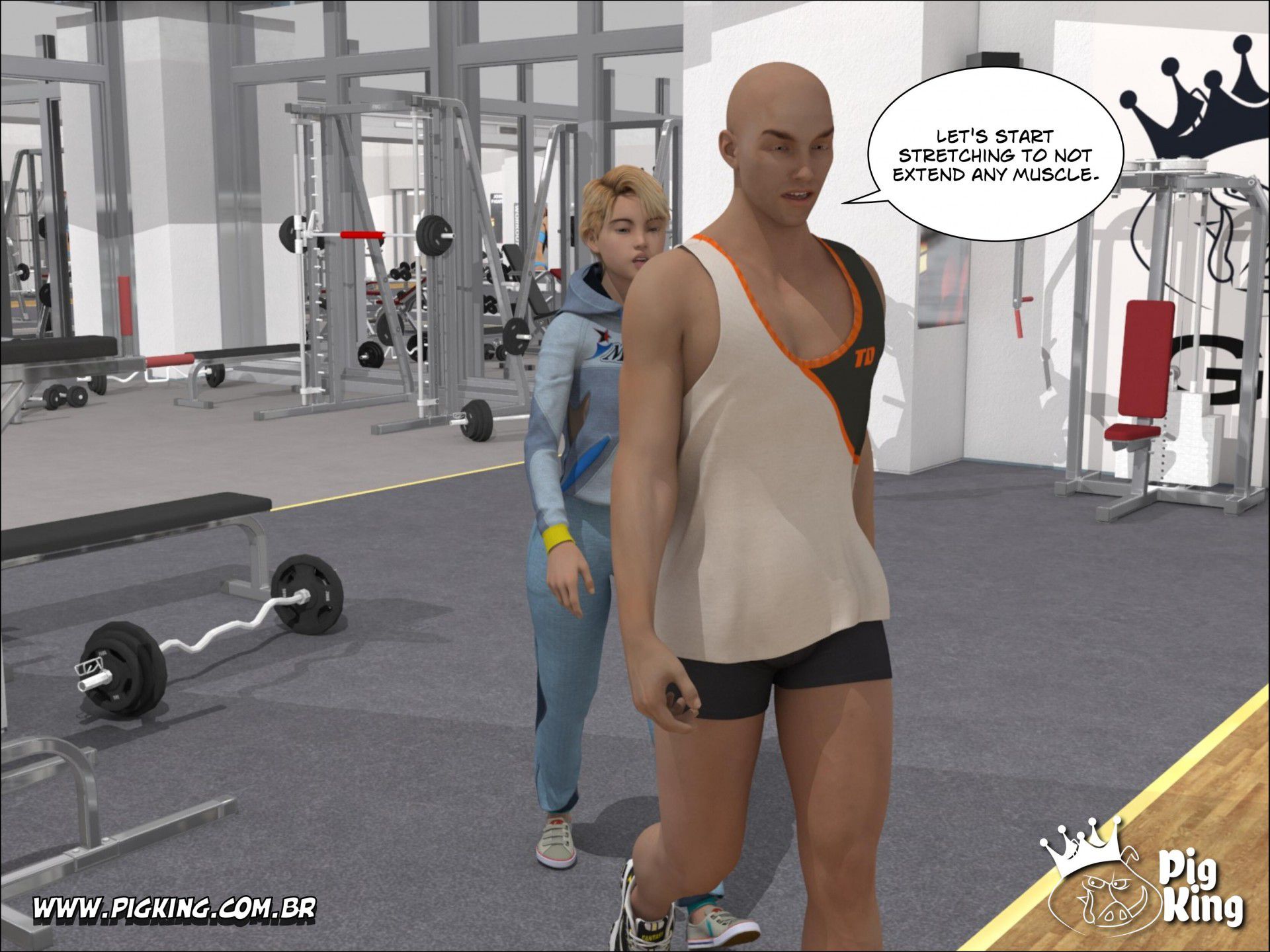 Extreme Personal – Nininho, Chaiene , Willy [PigKing] - Chapter 2 — Page 8