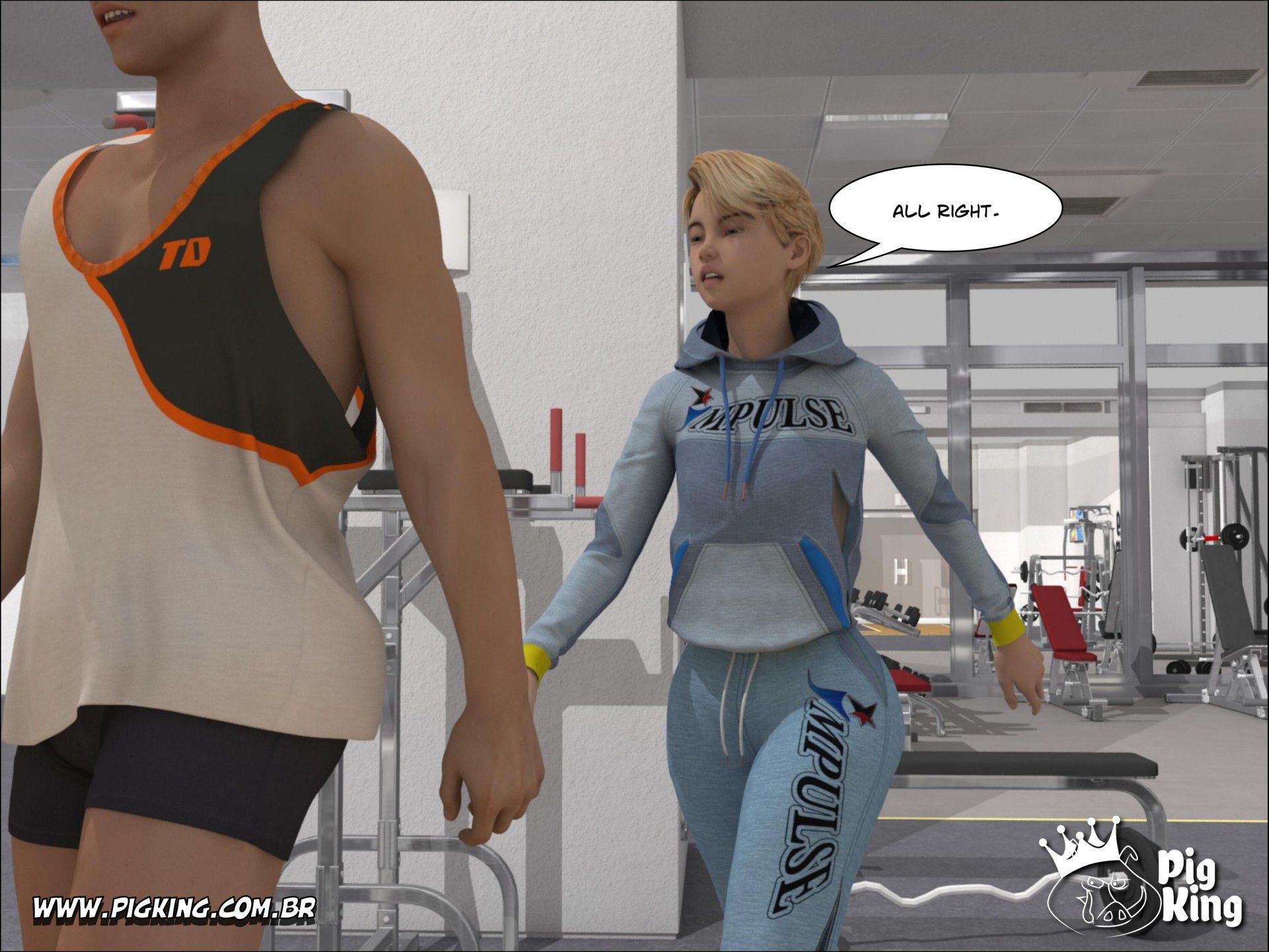 Extreme Personal – Nininho, Chaiene , Willy [PigKing] - Chapter 2 — Page 9