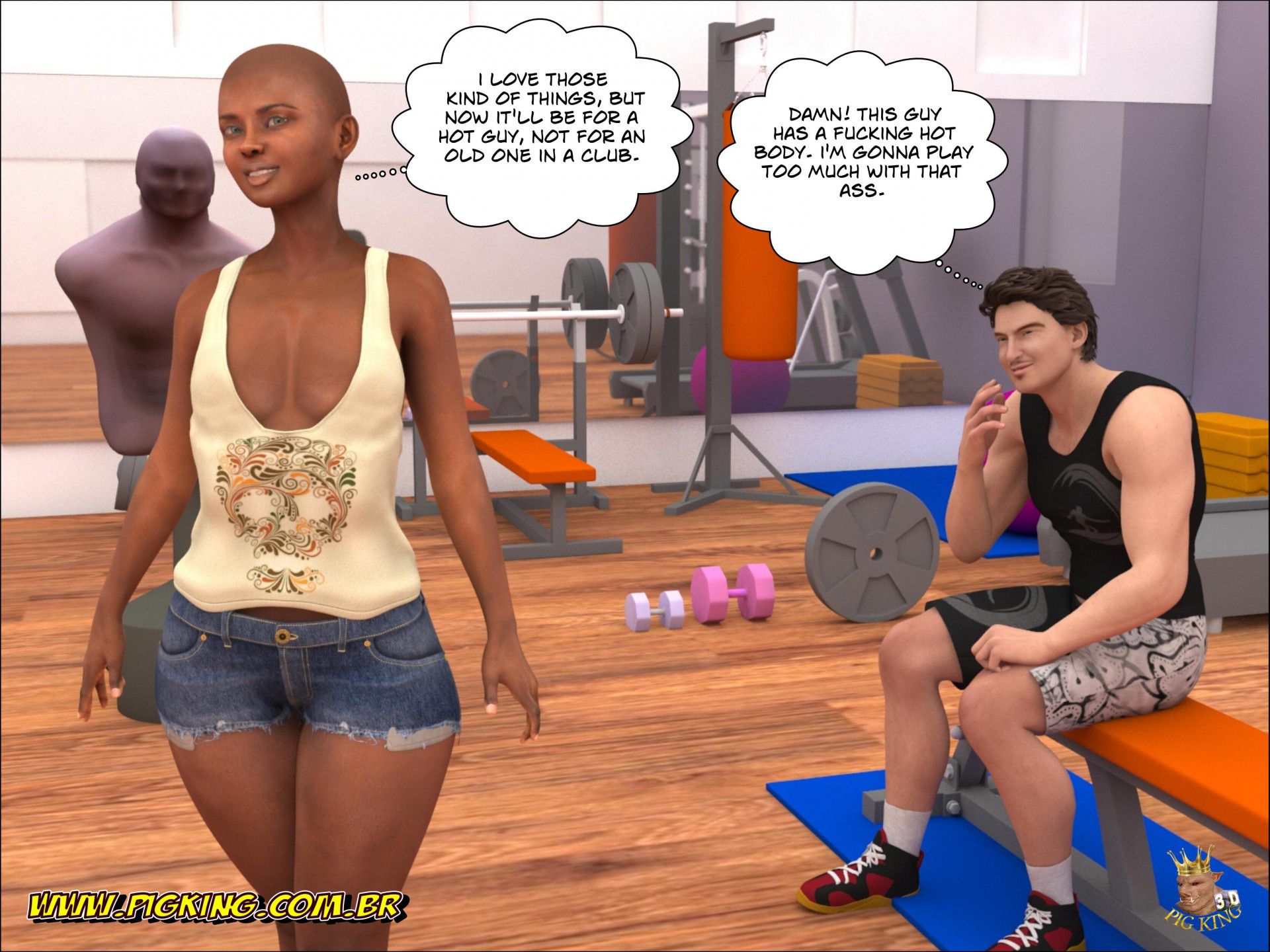 PigKing’s Bar – Helena, Julian, Leonard [PigKing] - Chapter 2 — Page 18