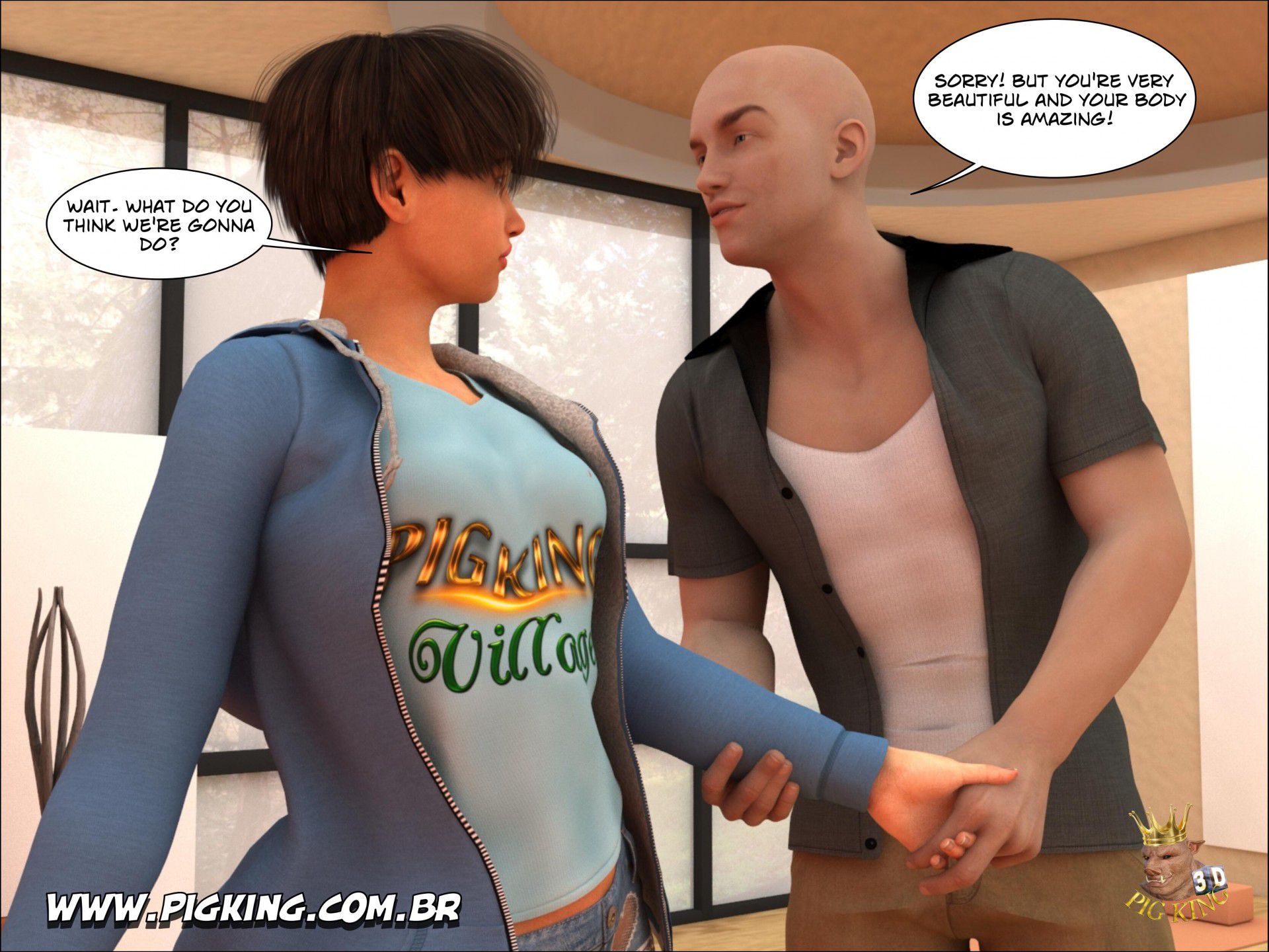 Dangerous Liaisons – Cristiano, Leonard, Nininho [PigKing] - Chapter 4 — Page 19