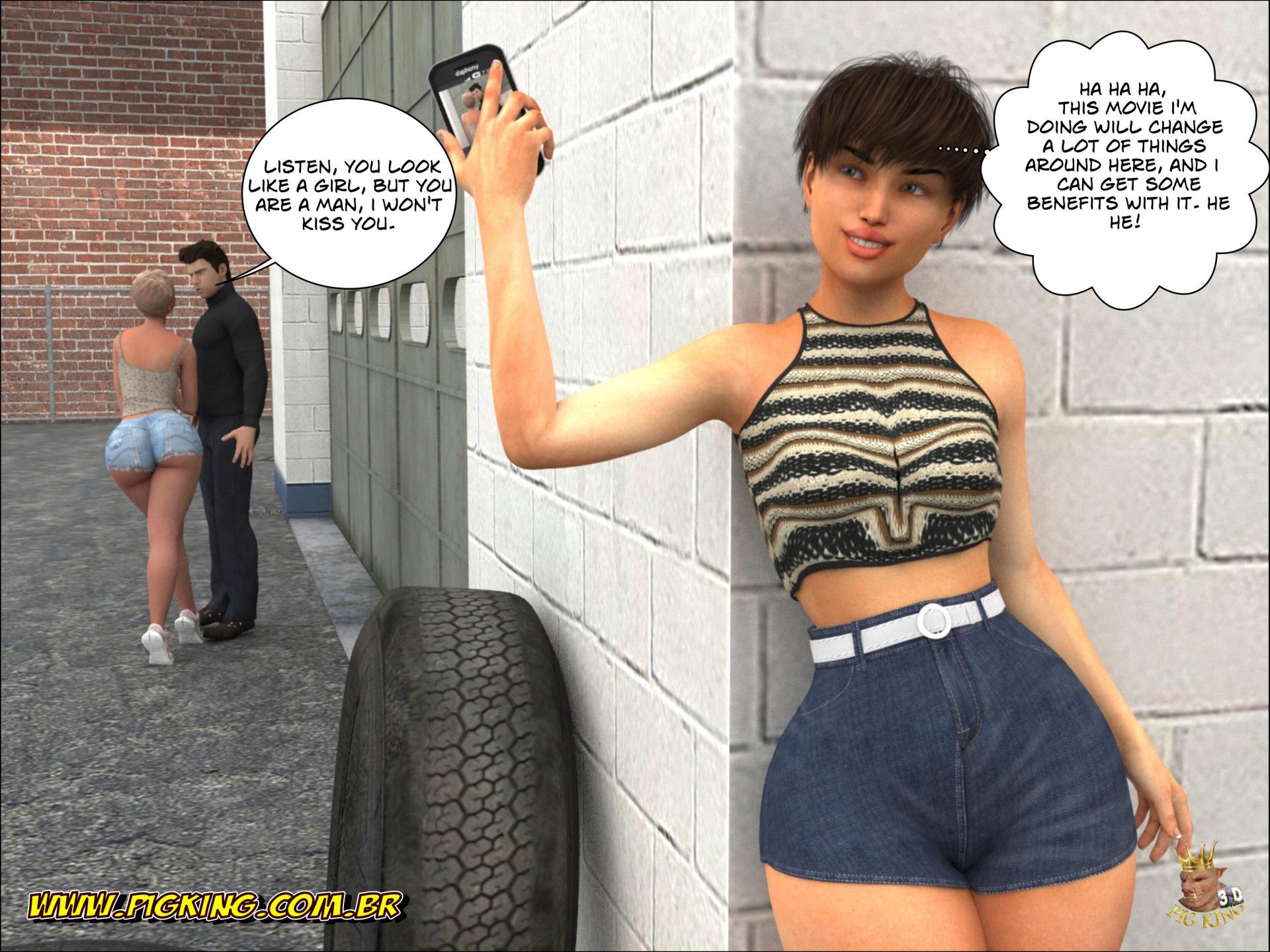 Dangerous Liaisons – Cristiano, Leonard, Nininho [PigKing] - Chapter 1 — Page 11