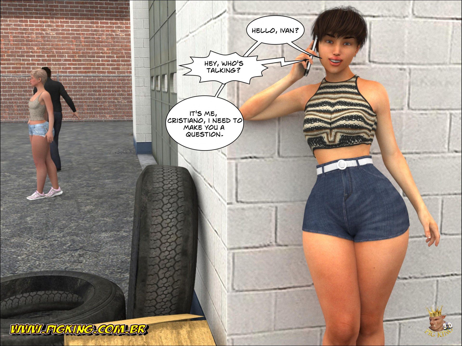 Dangerous Liaisons – Cristiano, Leonard, Nininho [PigKing] - Chapter 1 — Page 13