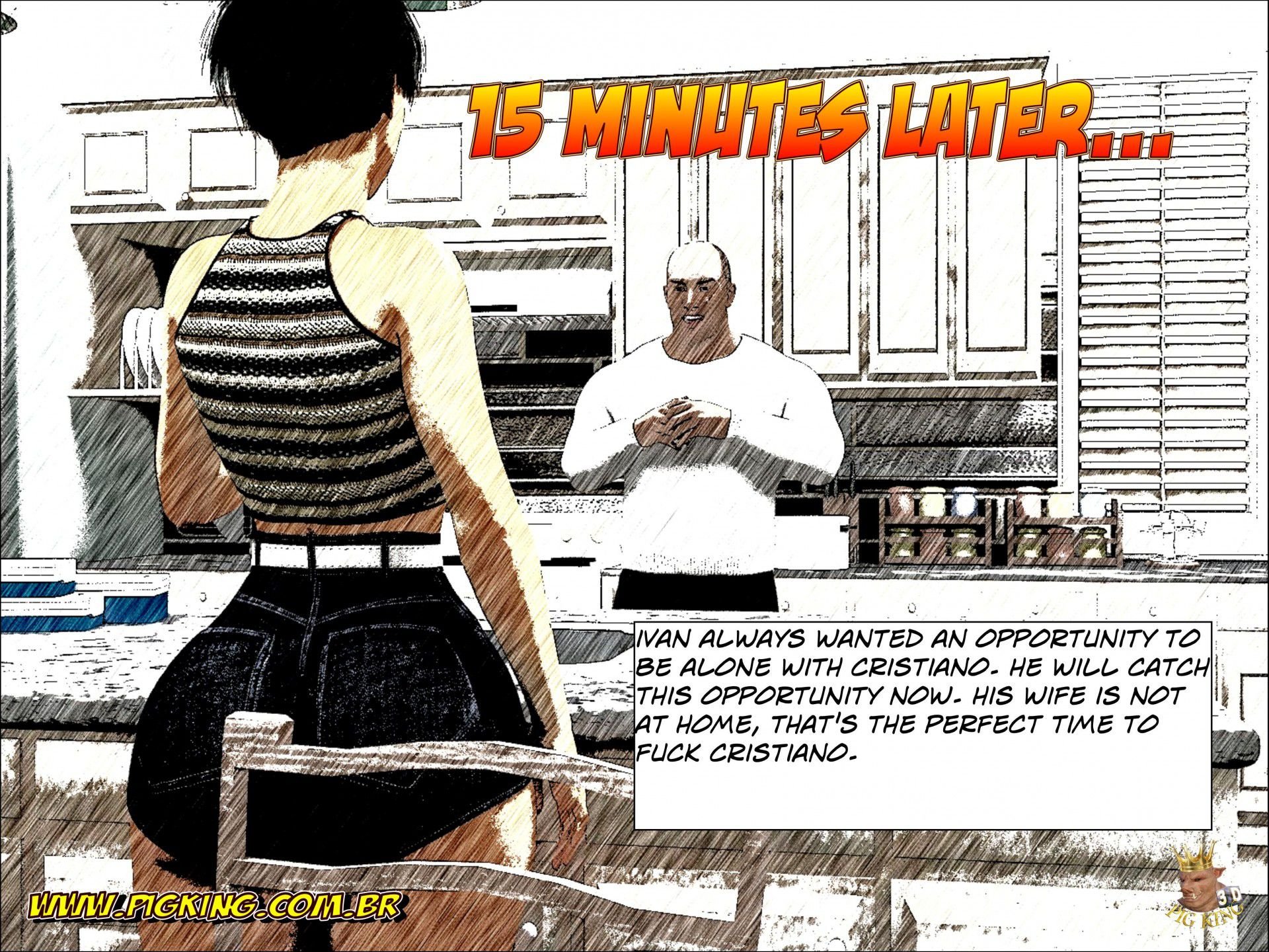 Dangerous Liaisons – Cristiano, Leonard, Nininho [PigKing] - Chapter 1 — Page 22