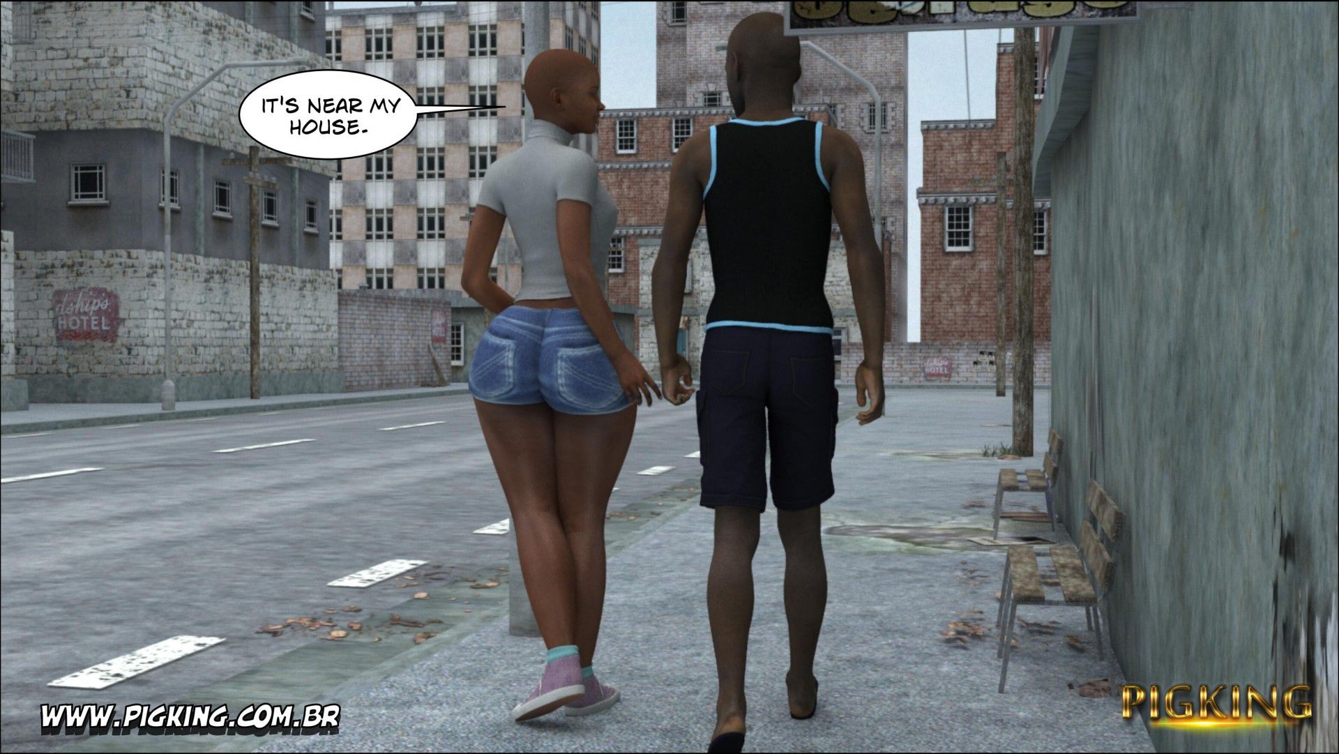 The Alley – Julian [PigKing] - Chapter 1 — Page 6