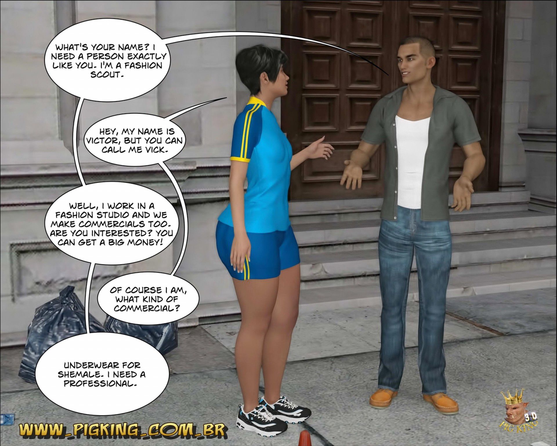 Top Model – Vick, Cristiano [PigKing] - Chapter 1 — Page 6