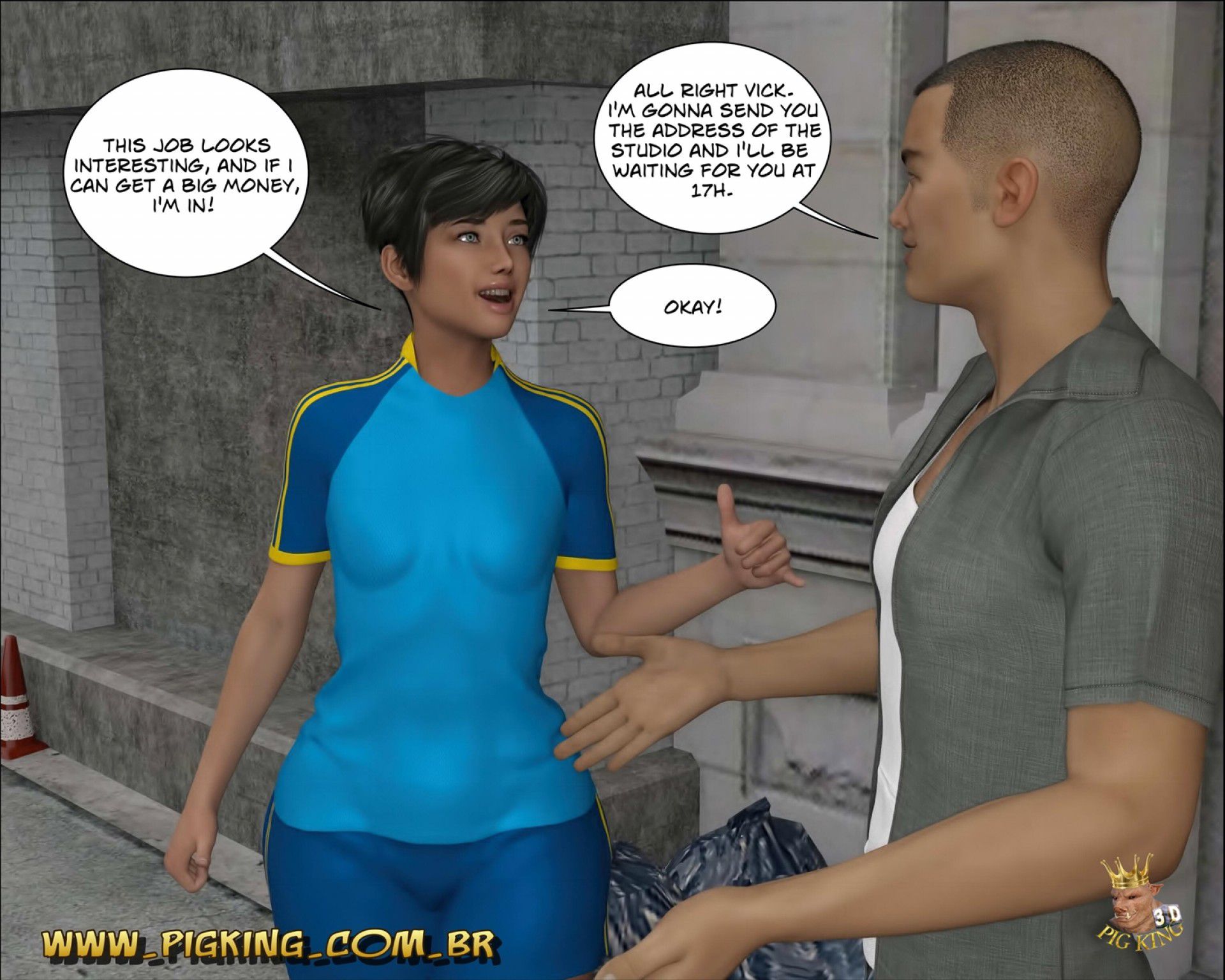 Top Model – Vick, Cristiano [PigKing] - Chapter 1 — Page 7