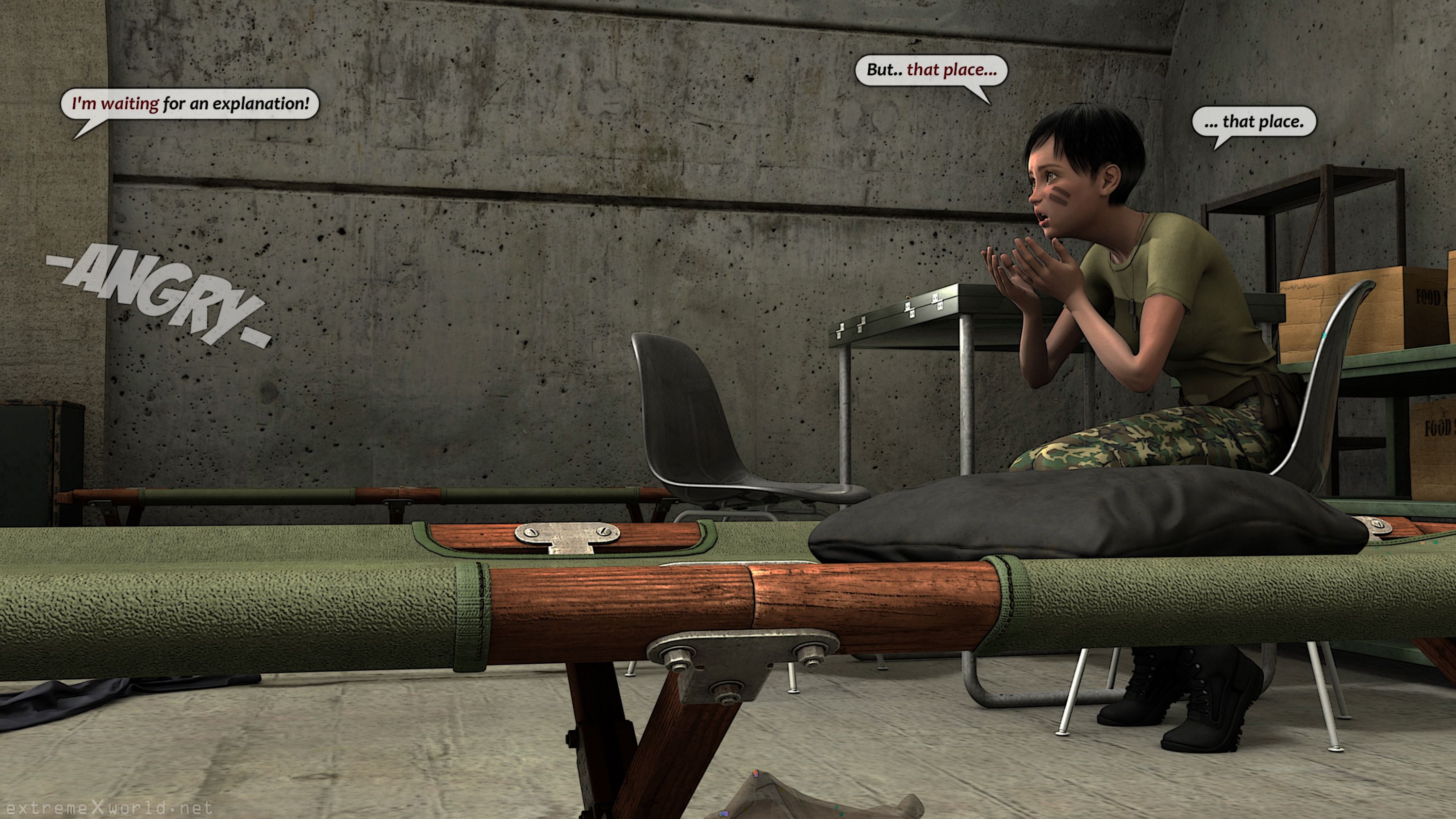 Military Slut [ExtremeXWorld] - Chapter 1 — Page 12