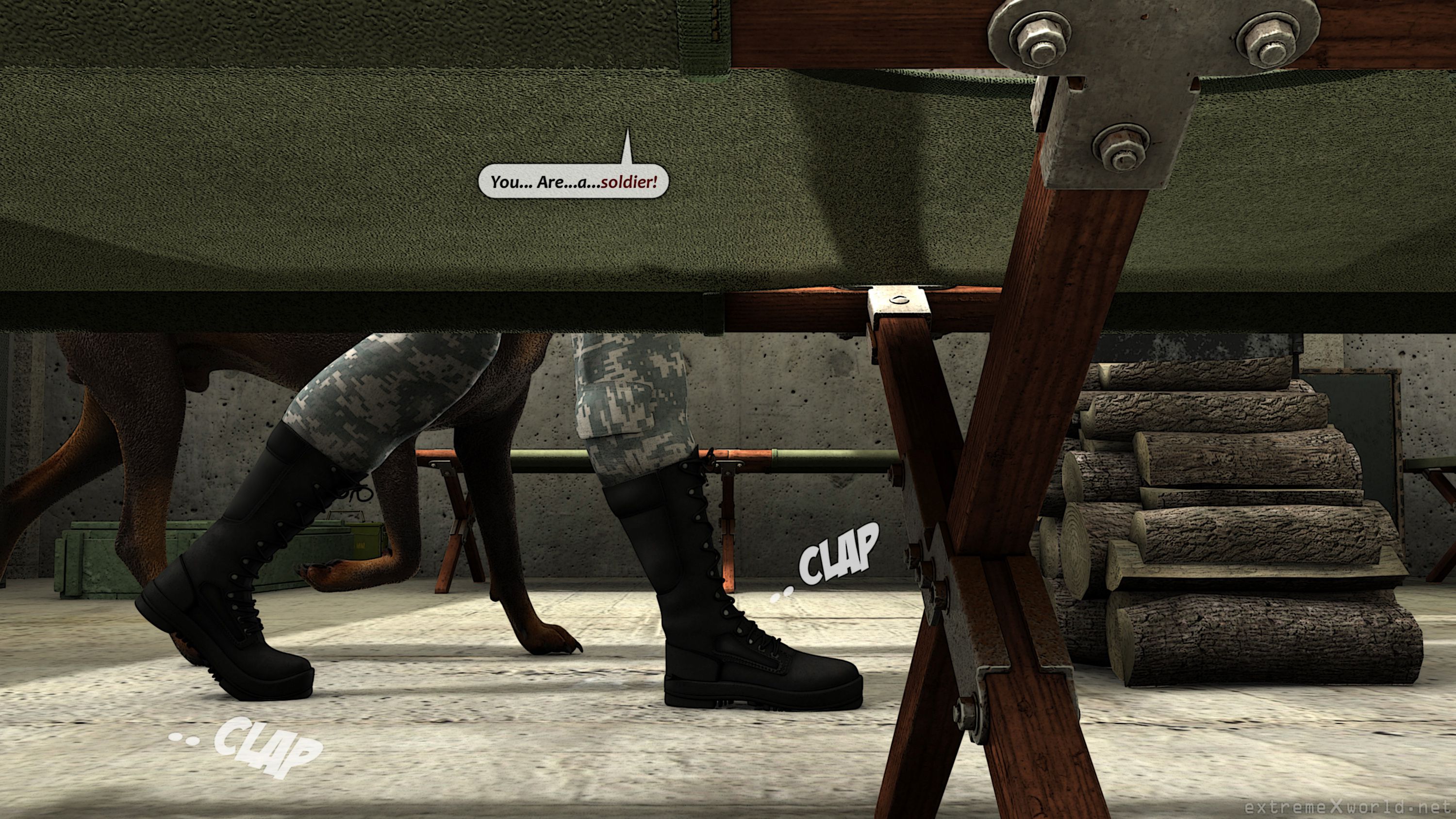 Military Slut [ExtremeXWorld] - Chapter 1 — Page 13