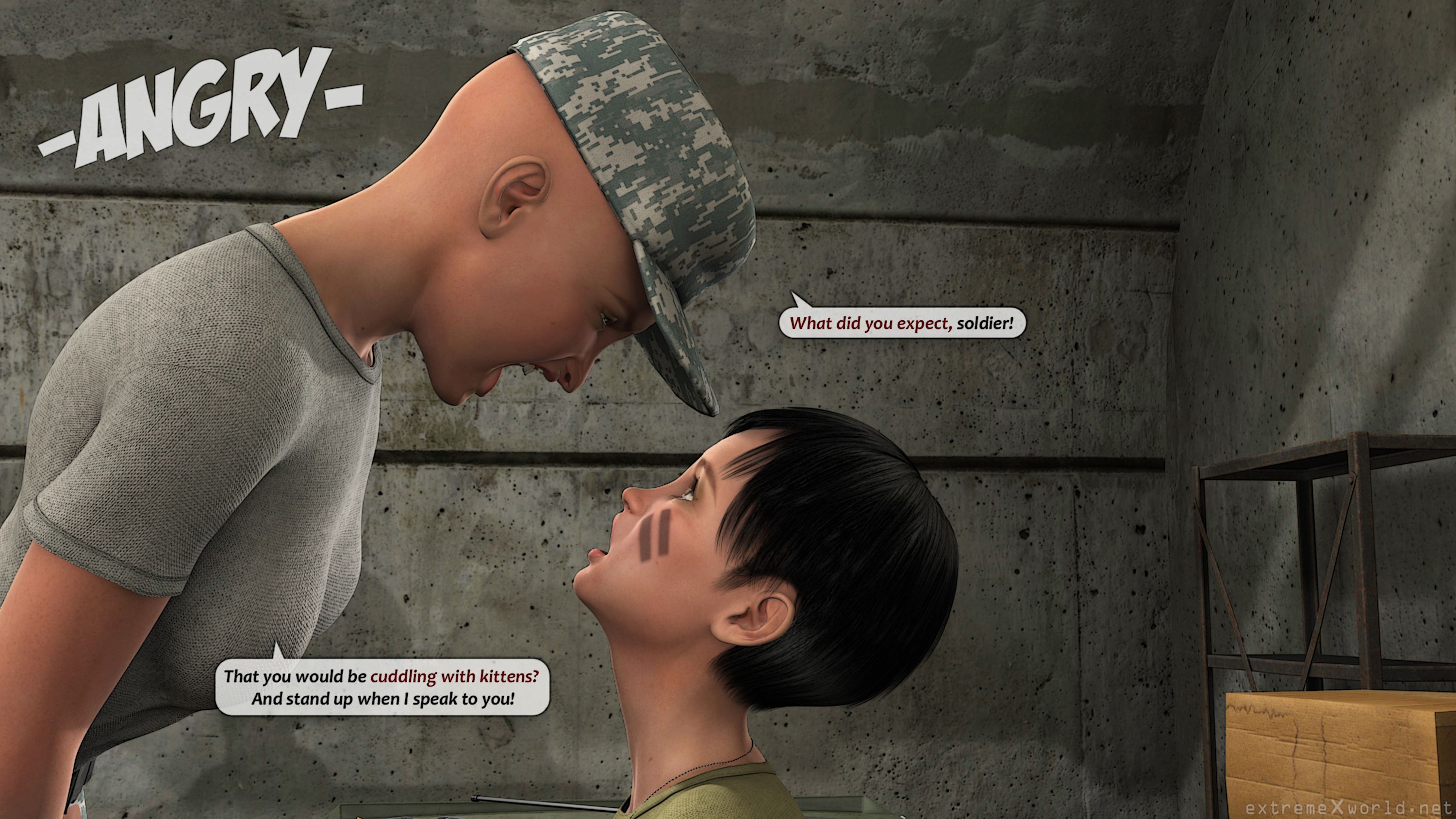 Military Slut [ExtremeXWorld] - Chapter 1 — Page 16