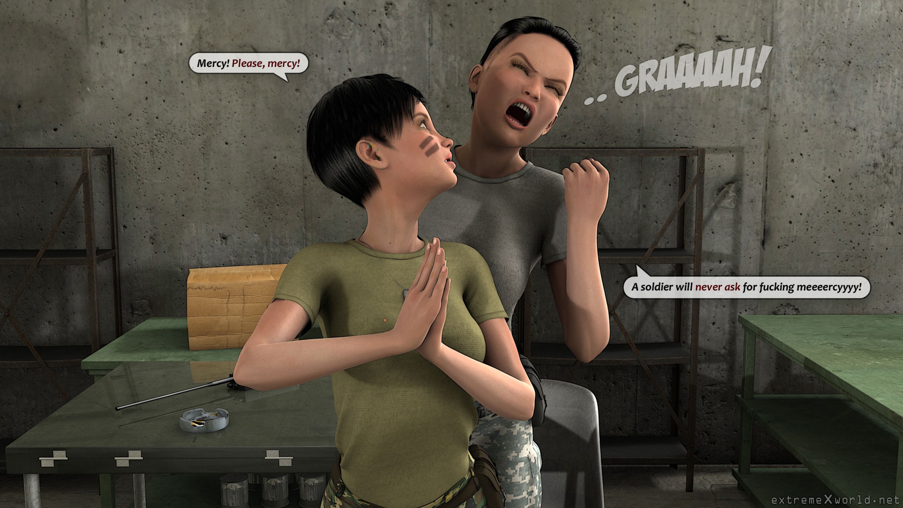 Military Slut [ExtremeXWorld] - Chapter 1 — Page 21